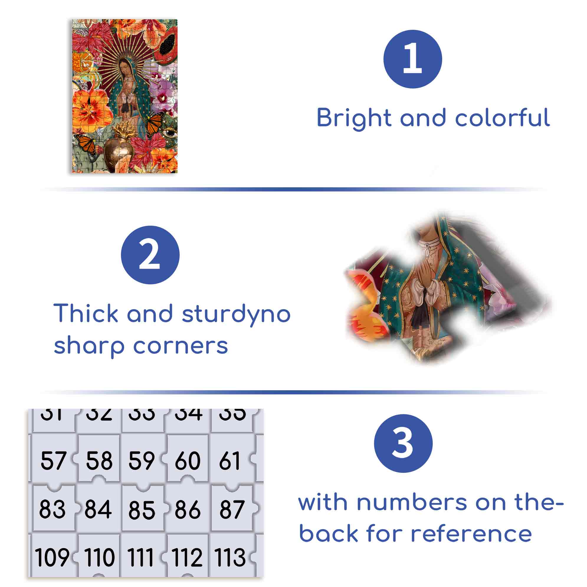 Maria 500pcs/1000pcs Jigsaw Puzzle, Scratch-Resistant, Paper Material, Interactive Family Game & Brain-Boosting DIY Decor, Perfect for Halloween, Christmas & New Year Gifts, Family Puzzle Game