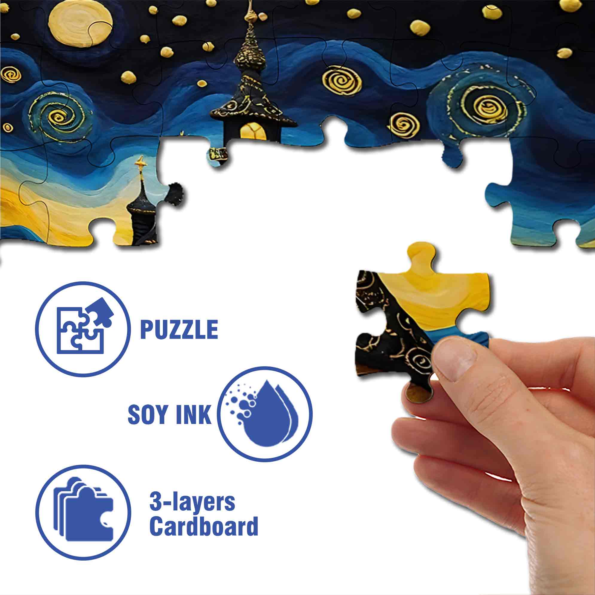 Yellow Rose 500pcs/1000pcs Jigsaw Puzzle, Scratch-Resistant, Paper Material, Interactive Family Game & Brain-Boosting DIY Decor, Perfect for Halloween, Christmas & New Year Gifts, Family Puzzle Game