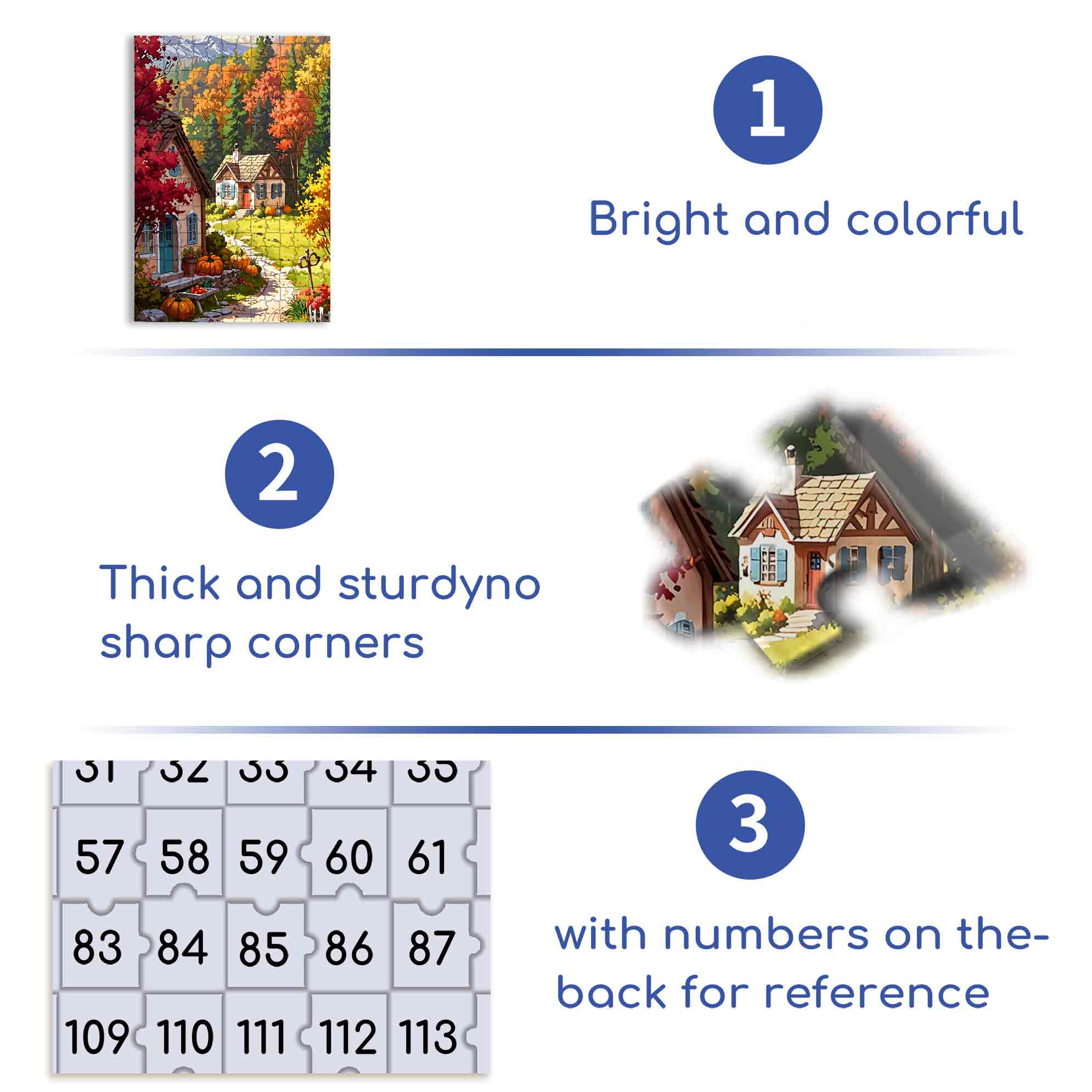Country Road 500pcs/1000pcs Jigsaw Puzzle, Scratch-Resistant, Paper Material, Interactive Family Game & Brain-Boosting DIY Decor, Perfect for Halloween, Christmas & New Year Gifts, Family Puzzle Game