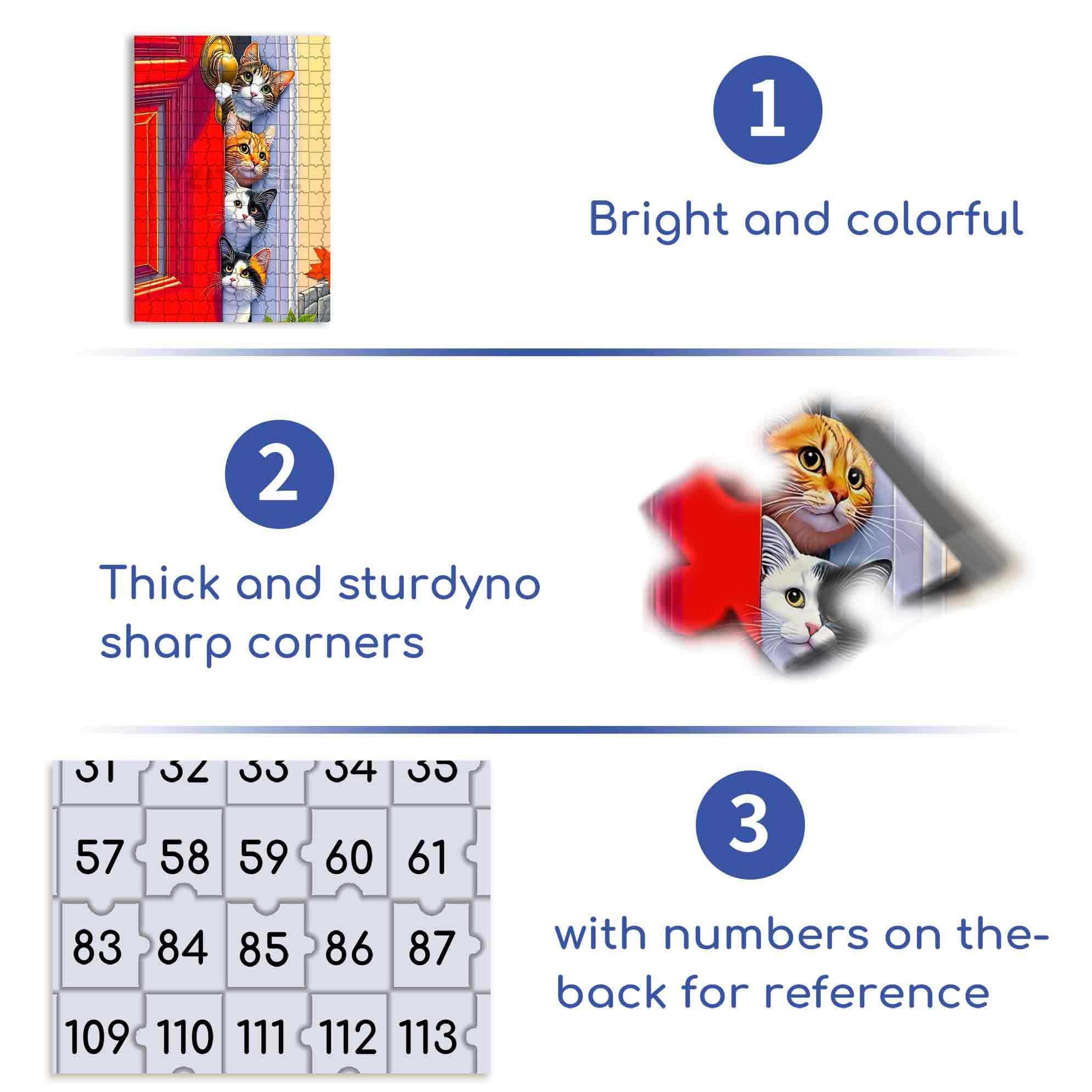 Door Gap 500pcs/1000pcs Jigsaw Puzzle, Scratch-Resistant, Paper Material, Interactive Family Game & Brain-Boosting DIY Decor, Perfect for Halloween, Christmas & New Year Gifts, Family Puzzle Game