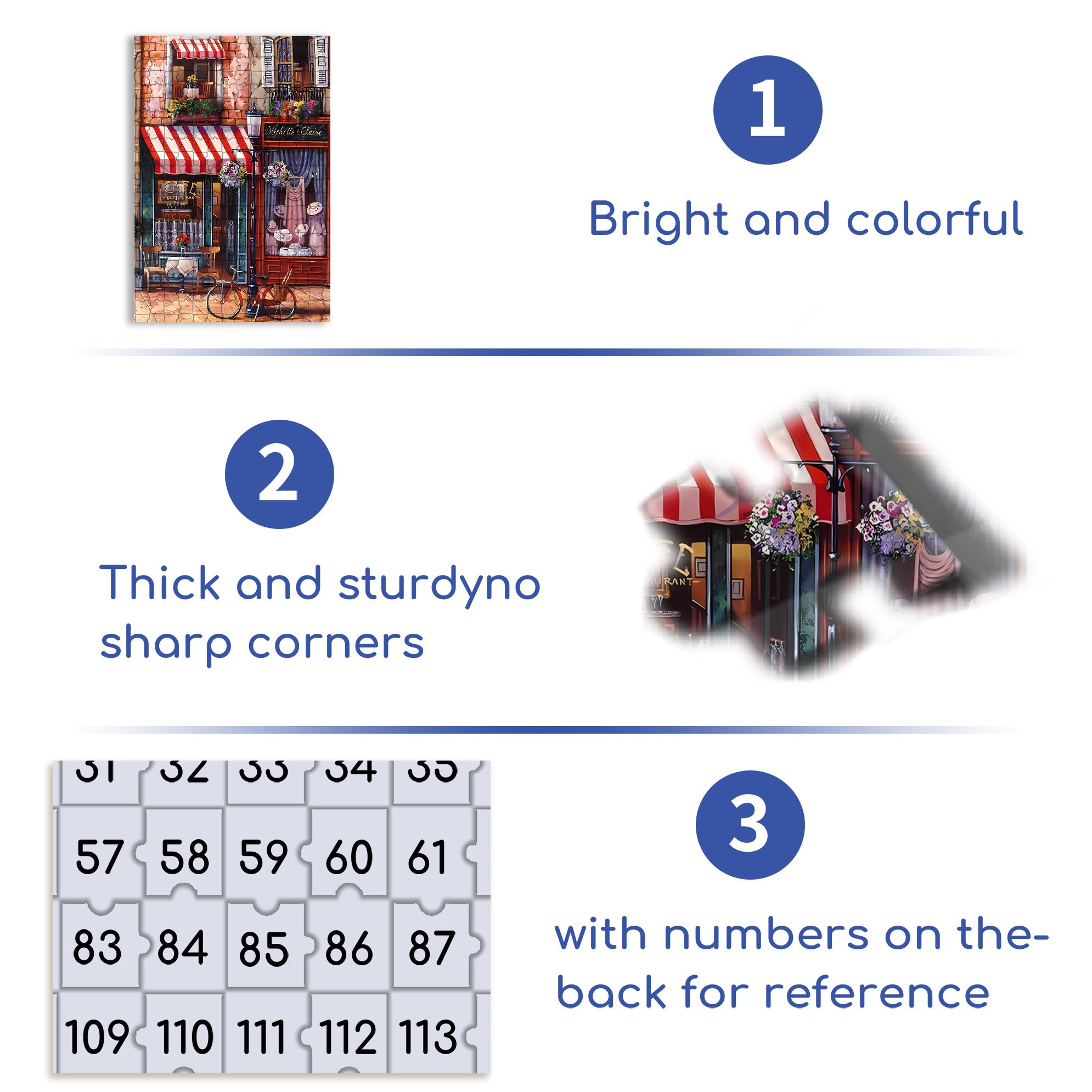 Clothing Store  500pcs/1000pcs Jigsaw Puzzle, Scratch-Resistant, Interactive Family Game & Brain-Boosting DIY Decor, Perfect for Halloween, Christmas & New Year Gifts, Family Puzzle Game