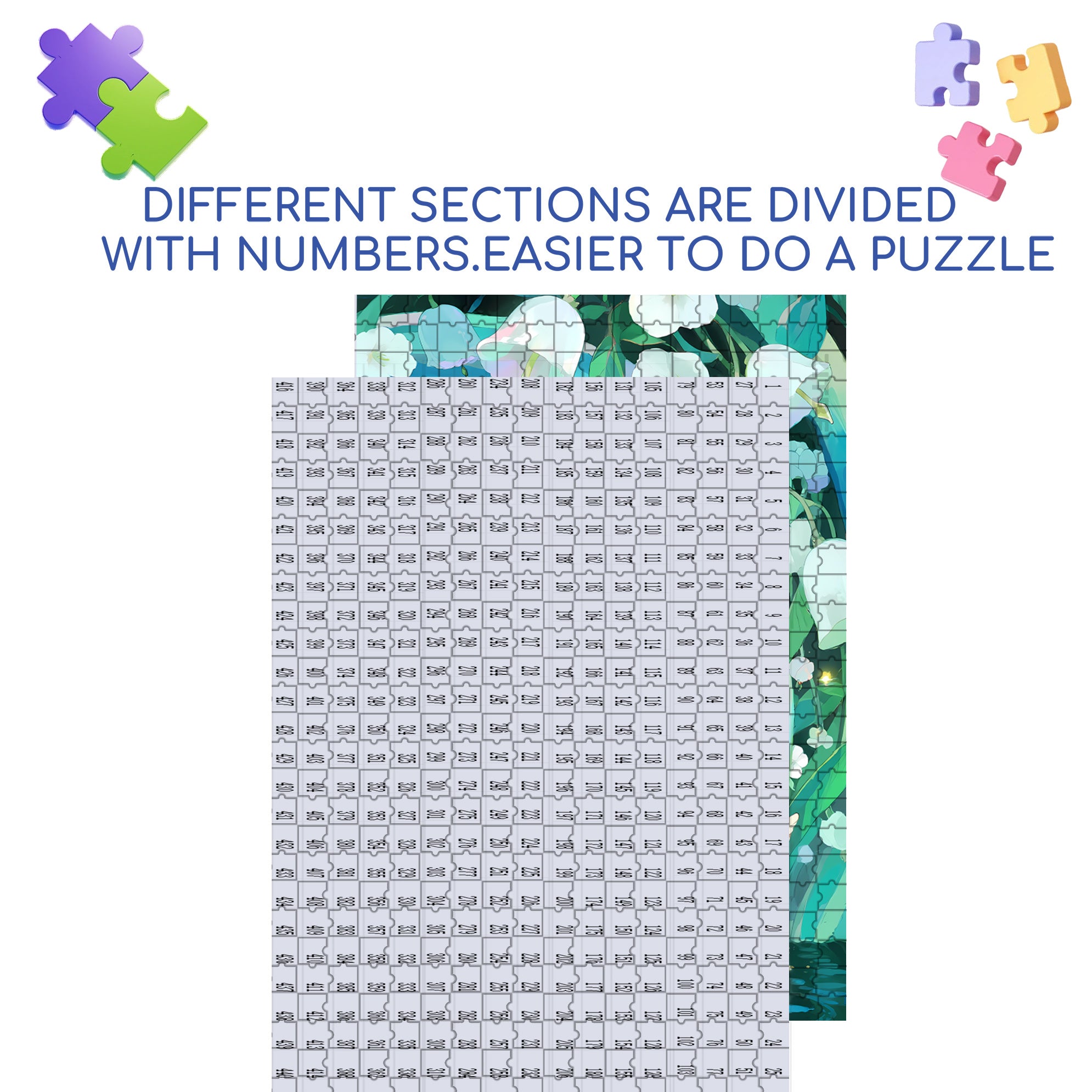 Elf 500pcs/1000pcs Jigsaw Puzzle, Scratch-Resistant, Interactive Family Game & Brain-Boosting DIY Decor, Perfect for Halloween, Christmas & New Year Gifts, Family Puzzle Game