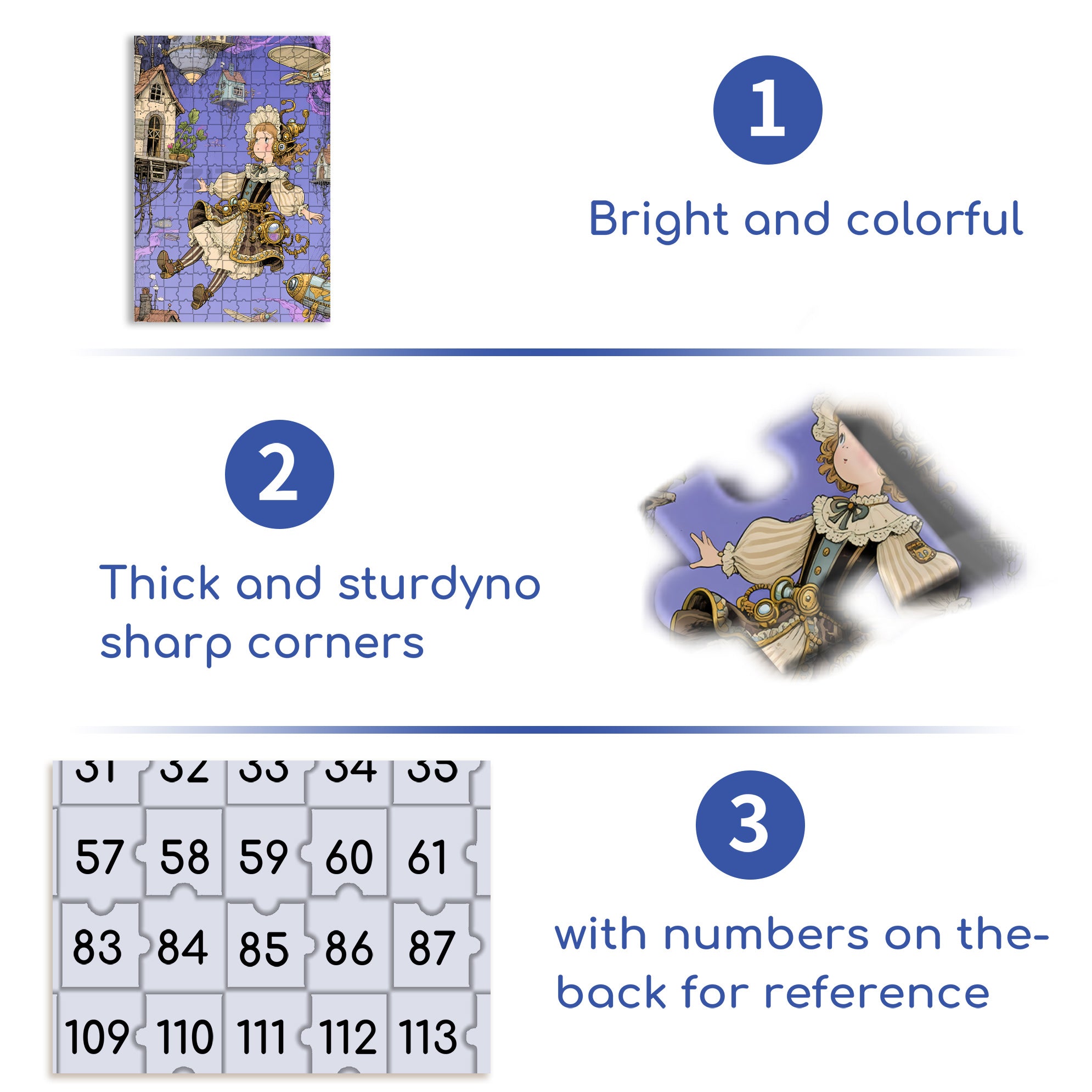 Float 500pcs/1000pcs Jigsaw Puzzle, Scratch-Resistant, Interactive Family Game & Brain-Boosting DIY Decor, Perfect for Halloween, Christmas & New Year Gifts, Family Puzzle Game