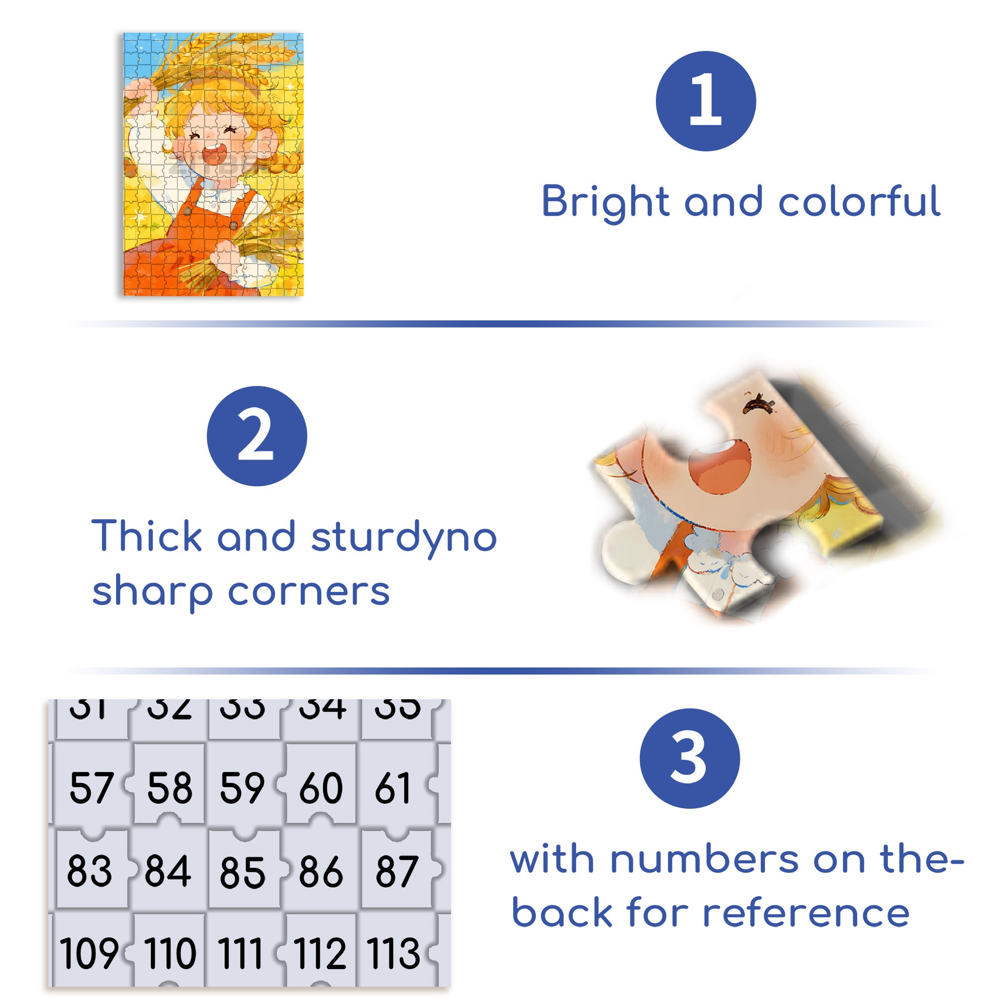 Hair In The Wind 500pcs/1000pcs Jigsaw Puzzle, Scratch-Resistant, Interactive Family Game & Brain-Boosting DIY Decor, Perfect for Halloween, Christmas & New Year Gifts, Family Puzzle Game