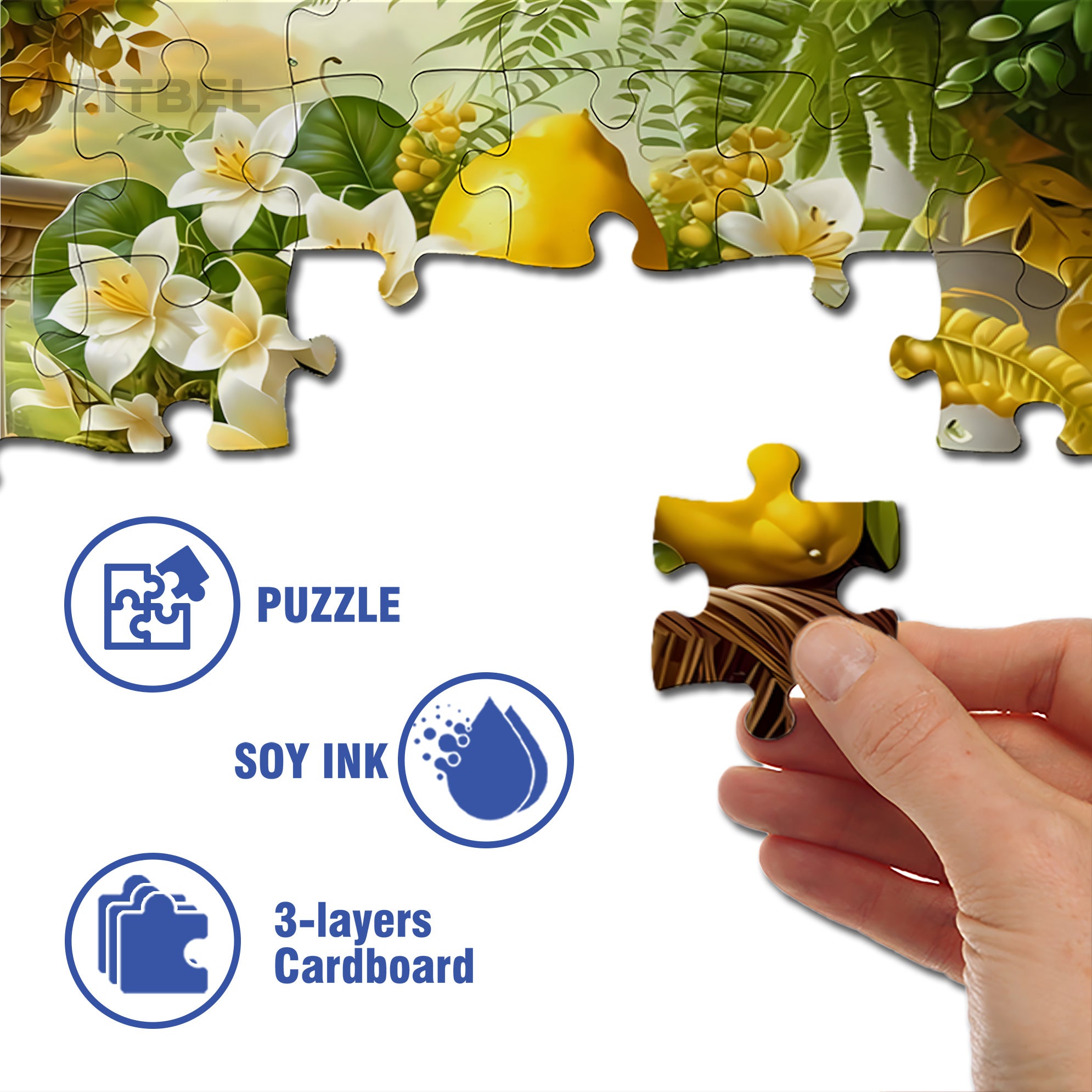 Lenmon  500pcs/1000pcs Jigsaw Puzzle, Scratch-Resistant, Interactive Family Game & Brain-Boosting DIY Decor, Perfect for Halloween, Christmas & New Year Gifts, Family Puzzle Game
