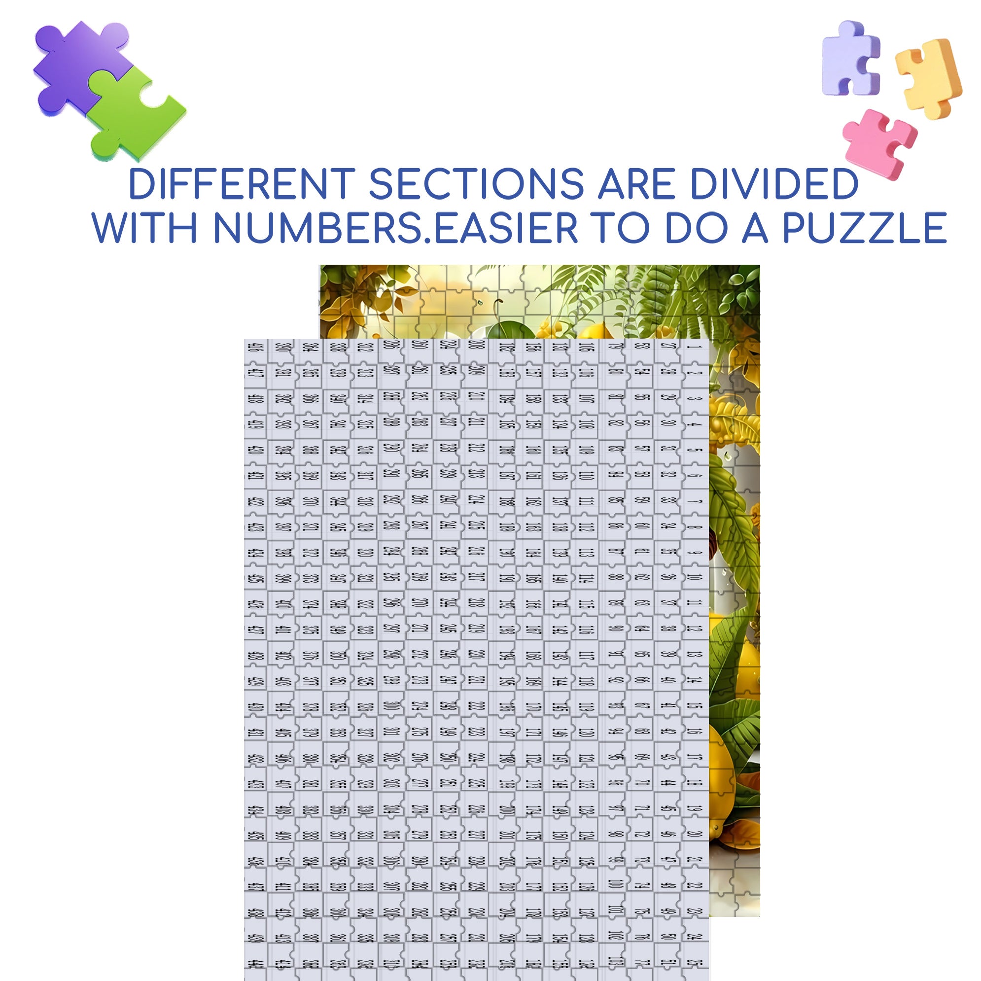 Lenmon  500pcs/1000pcs Jigsaw Puzzle, Scratch-Resistant, Interactive Family Game & Brain-Boosting DIY Decor, Perfect for Halloween, Christmas & New Year Gifts, Family Puzzle Game