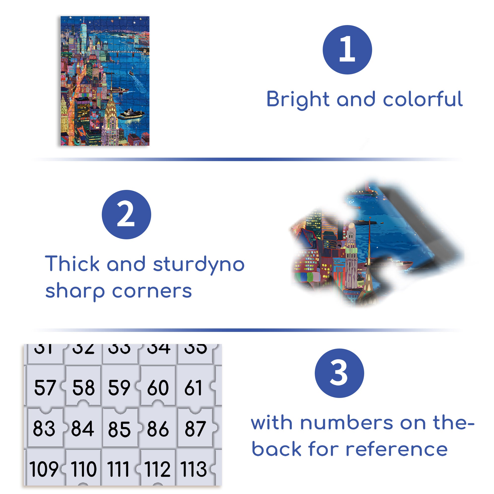 Night View 500pcs/1000pcs Jigsaw Puzzle, Scratch-Resistant, Interactive Family Game & Brain-Boosting DIY Decor, Perfect for Halloween, Christmas & New Year Gifts, Family Puzzle Game