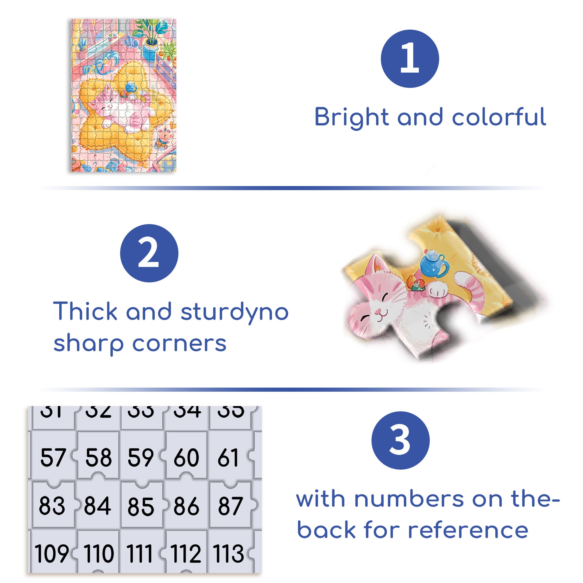Star 500pcs/1000pcs Jigsaw Puzzle, Scratch-Resistant, Interactive Family Game & Brain-Boosting DIY Decor, Perfect for Halloween, Christmas & New Year Gifts, Family Puzzle Game
