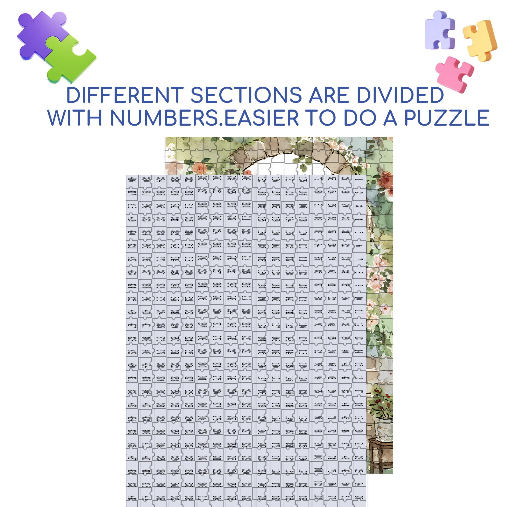 Childhood 500pcs/1000pcs Jigsaw Puzzle, Scratch-Resistant, Paper Material, Interactive Family Game & Brain-Boosting DIY Decor, Perfect for Halloween, Christmas & New Year Gifts, Family Puzzle Game