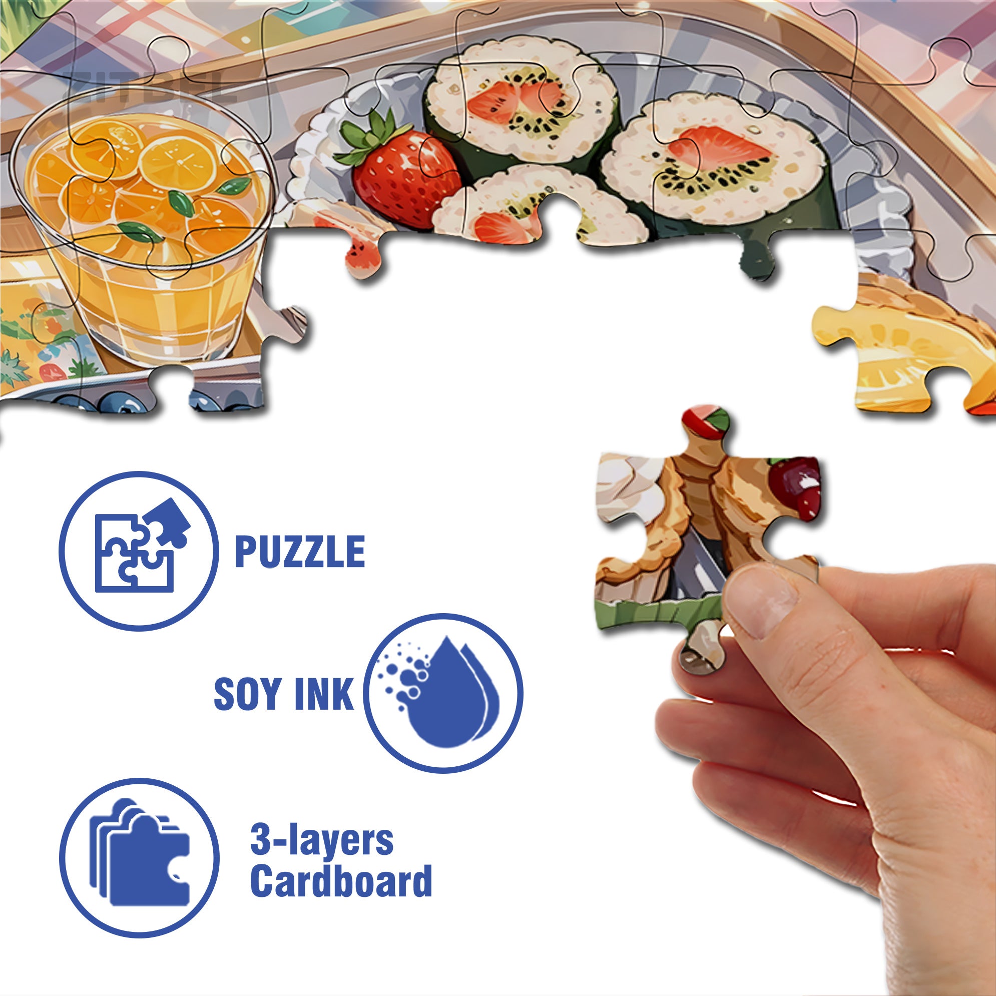 Convenient 500pcs/1000pcs Jigsaw Puzzle, Scratch-Resistant, Paper Material, Interactive Family Game & Brain-Boosting DIY Decor, Perfect for Halloween, Christmas & New Year Gifts, Family Puzzle Game