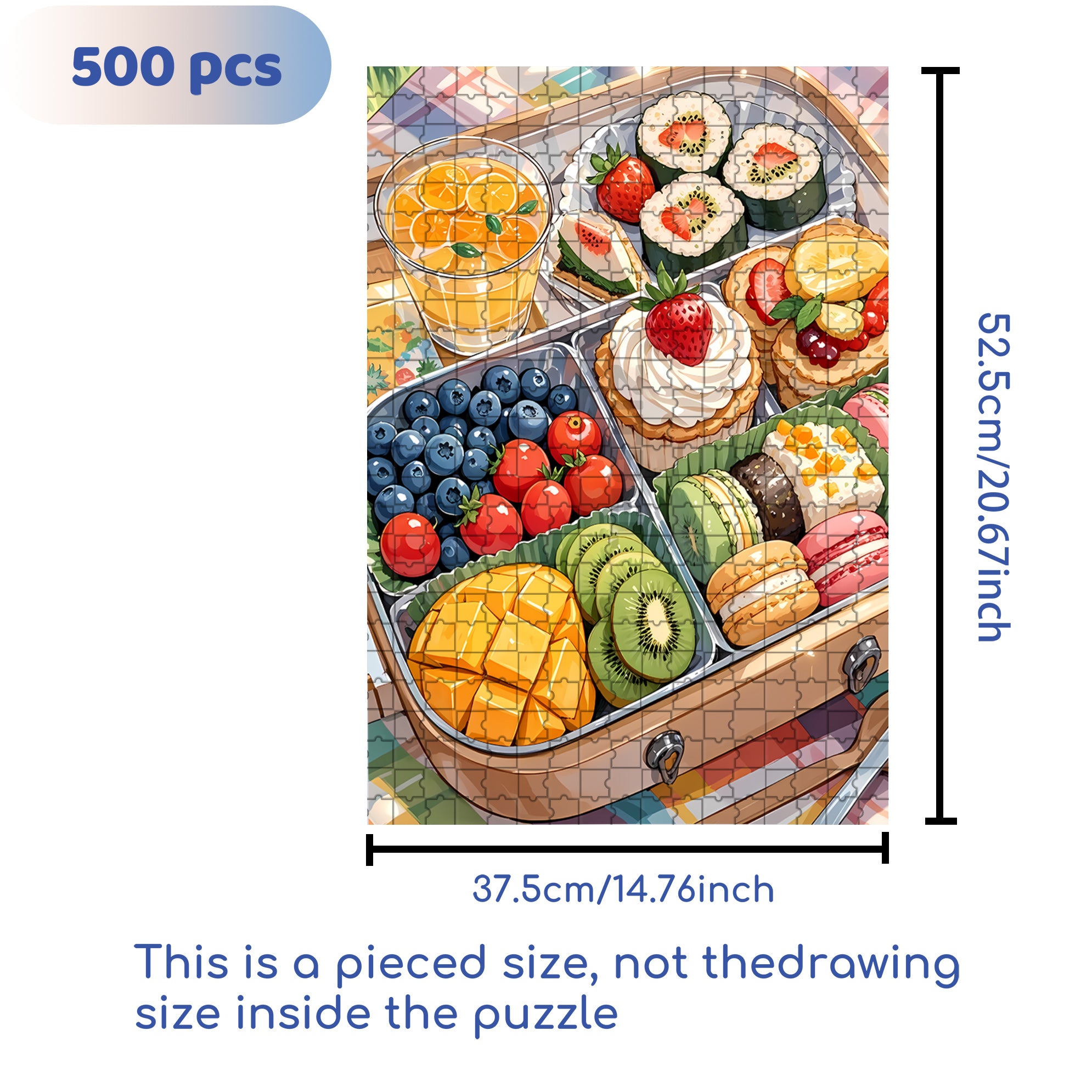 Convenient 500pcs/1000pcs Jigsaw Puzzle, Scratch-Resistant, Paper Material, Interactive Family Game & Brain-Boosting DIY Decor, Perfect for Halloween, Christmas & New Year Gifts, Family Puzzle Game