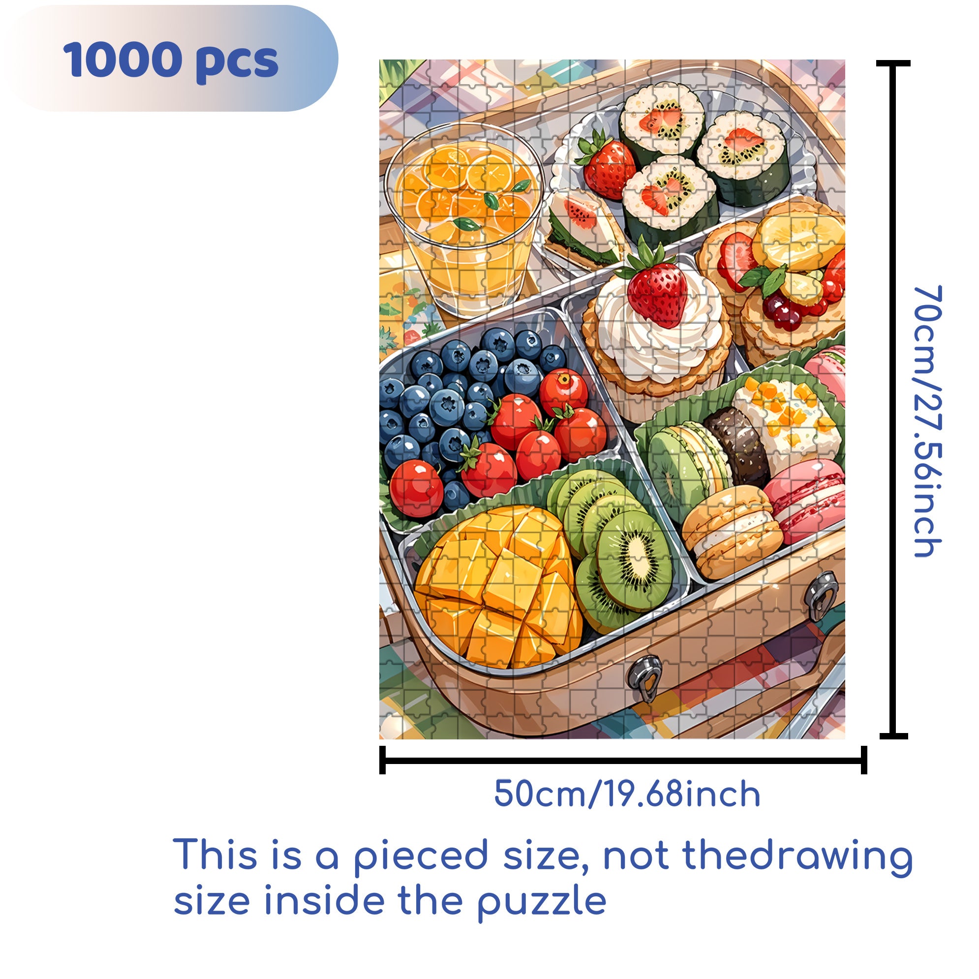 Convenient 500pcs/1000pcs Jigsaw Puzzle, Scratch-Resistant, Paper Material, Interactive Family Game & Brain-Boosting DIY Decor, Perfect for Halloween, Christmas & New Year Gifts, Family Puzzle Game
