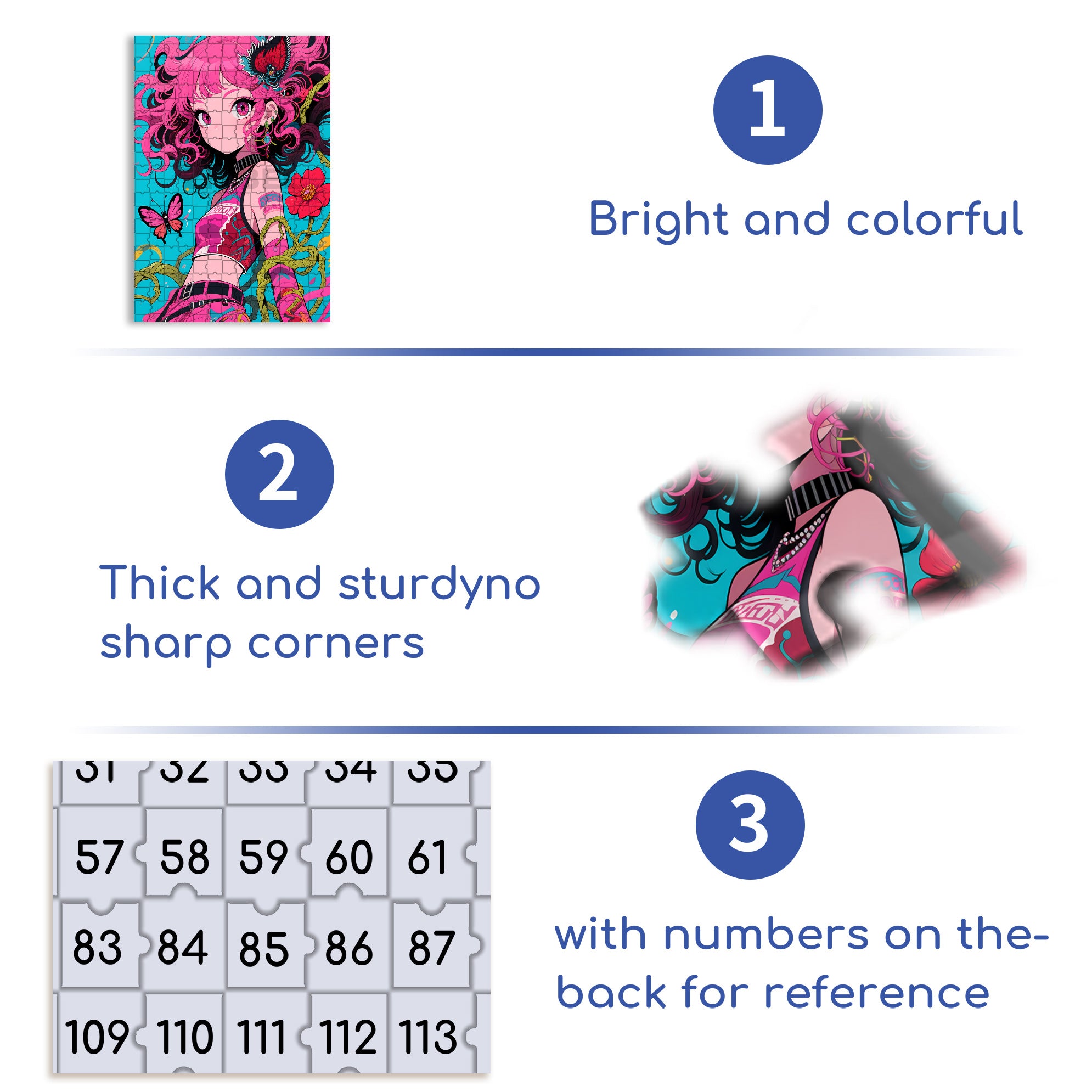 Fashion 500pcs/1000pcs Jigsaw Puzzle, Scratch-Resistant, Paper Material, Interactive Family Game & Brain-Boosting DIY Decor, Perfect for Halloween, Christmas & New Year Gifts, Family Puzzle Game
