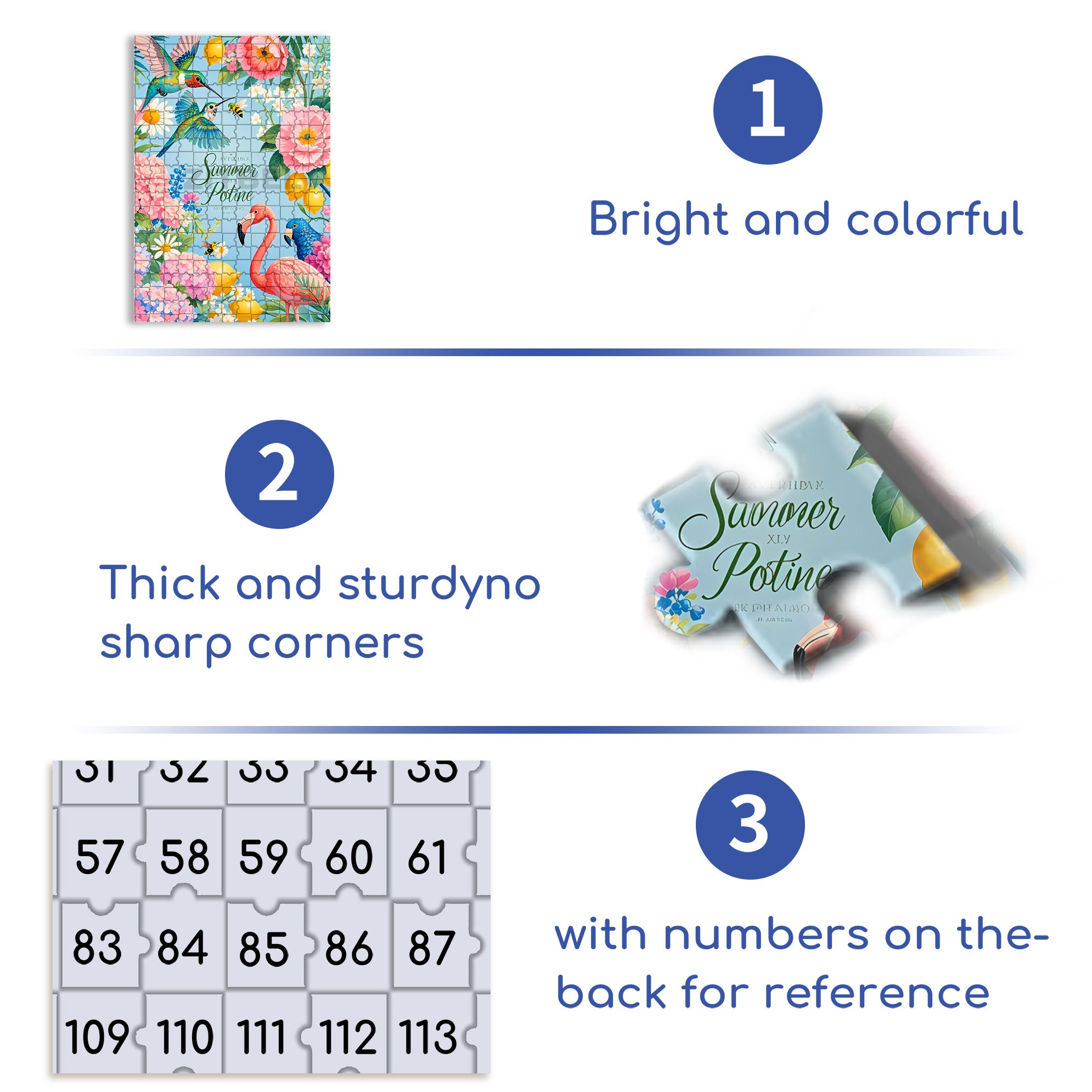 Flamingo 500pcs/1000pcs Jigsaw Puzzle, Scratch-Resistant, Paper Material, Interactive Family Game & Brain-Boosting DIY Decor, Perfect for Halloween, Christmas & New Year Gifts, Family Puzzle Game
