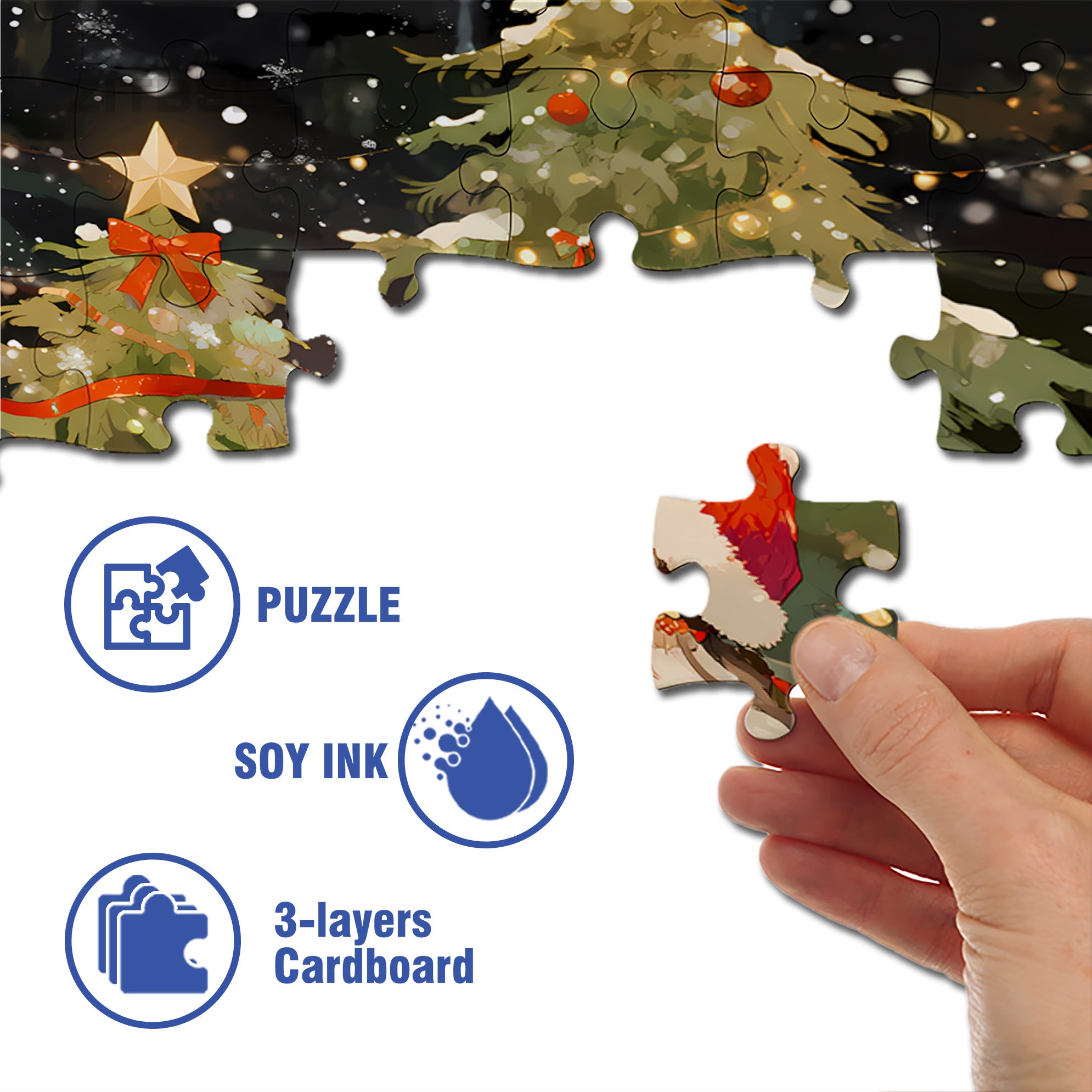Girl & Persian Cat 500pcs/1000pcs Jigsaw Puzzle, Scratch-Resistant, Paper Material, Interactive Family Game & Brain-Boosting DIY Decor, Perfect for Halloween, Christmas & New Year Gifts, Family Puzzle Game