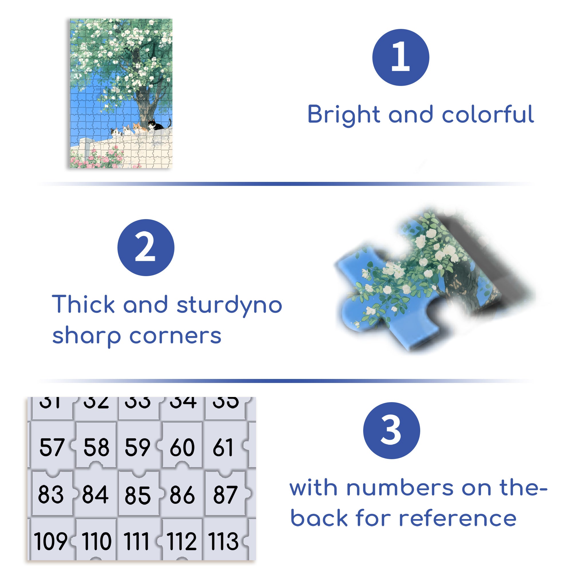 Goodfriend  500pcs/1000pcs Jigsaw Puzzle, Scratch-Resistant, Paper Material, Interactive Family Game & Brain-Boosting DIY Decor, Perfect for Halloween, Christmas & New Year Gifts, Family Puzzle Game
