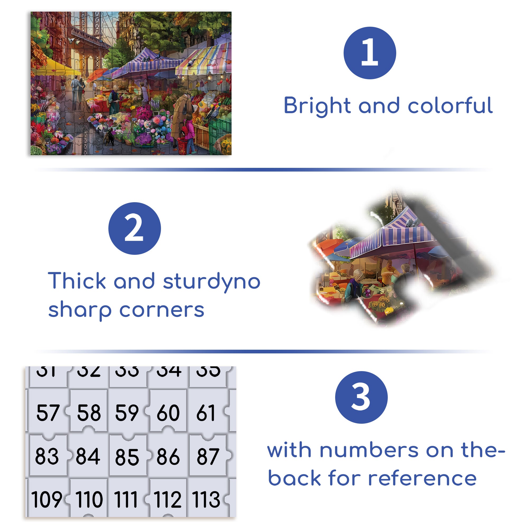 Lower Market    500pcs/1000pcs Jigsaw Puzzle, Scratch-Resistant, Paper Material, Interactive Family Game & Brain-Boosting DIY Decor, Perfect for Halloween, Christmas & New Year Gifts, Family Puzzle Game