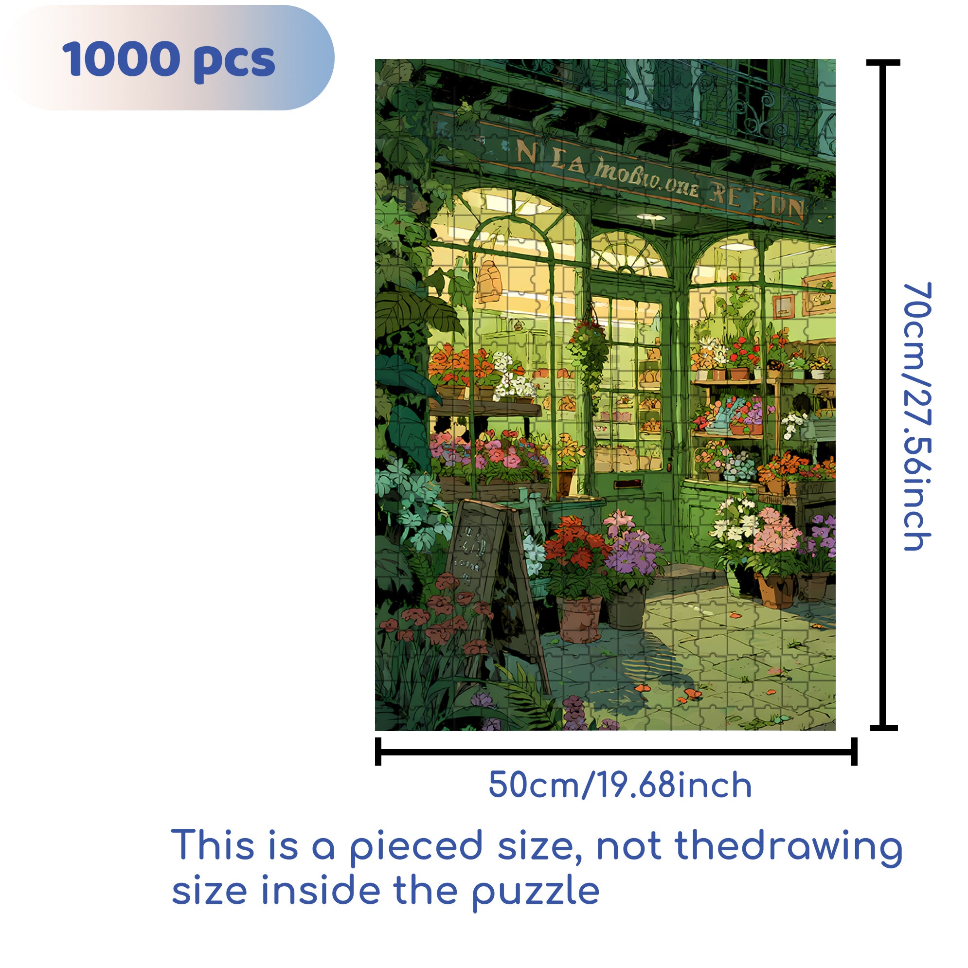 Opening 500pcs/1000pcs Jigsaw Puzzle, Scratch-Resistant, Paper Material, Interactive Family Game & Brain-Boosting DIY Decor, Perfect for Halloween, Christmas & New Year Gifts, Family Puzzle Game