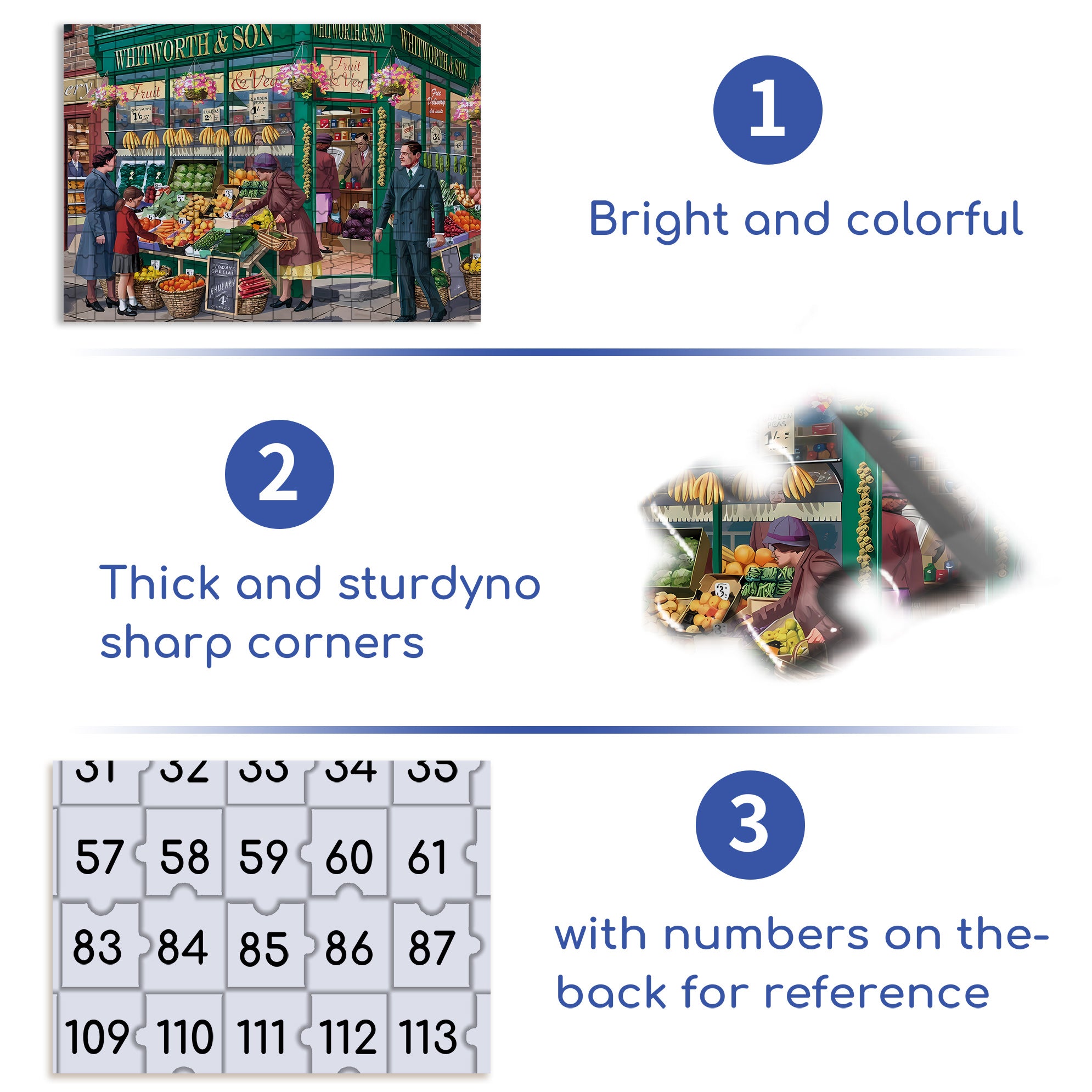 Shopping 500pcs/1000pcs Jigsaw Puzzle, Scratch-Resistant, Paper Material, Interactive Family Game & Brain-Boosting DIY Decor, Perfect for Halloween, Christmas & New Year Gifts, Family Puzzle Game