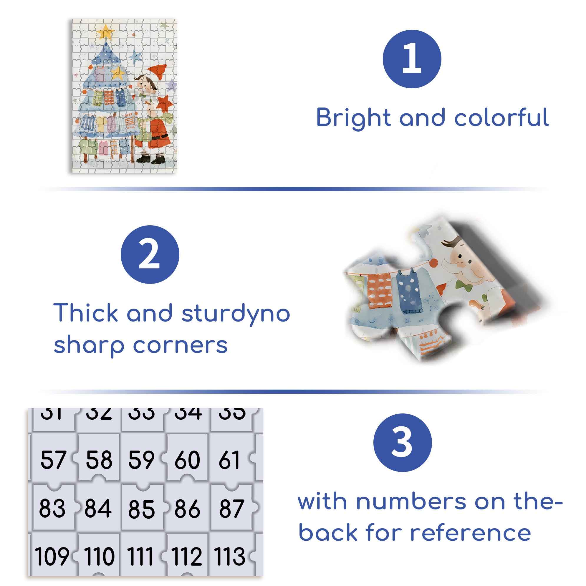 Decorate The Christmas Tree 500pcs/1000pcs Jigsaw Puzzle, Scratch-Resistant, Interactive Family Game & Brain-Boosting DIY Decor, Perfect for Halloween, Christmas & New Year Gifts, Family Puzzle Game