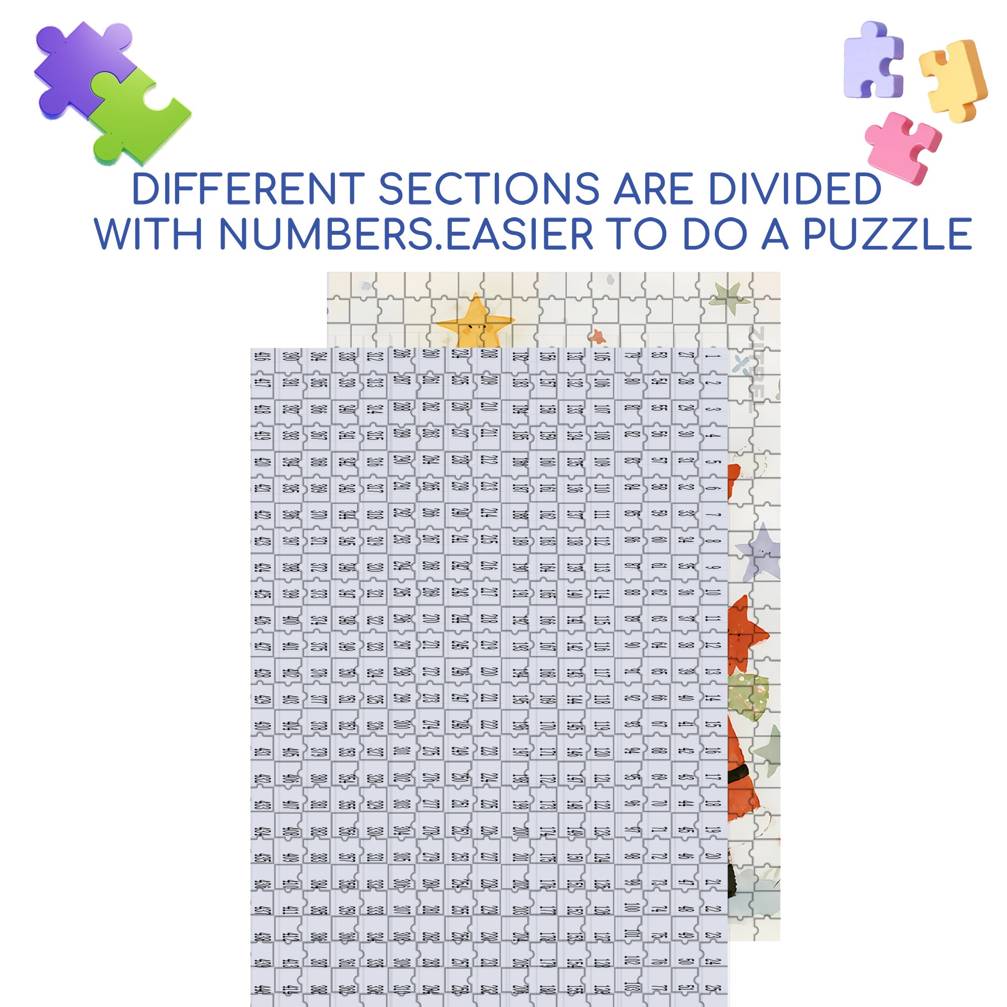 Decorate The Christmas Tree 500pcs/1000pcs Jigsaw Puzzle, Scratch-Resistant, Interactive Family Game & Brain-Boosting DIY Decor, Perfect for Halloween, Christmas & New Year Gifts, Family Puzzle Game
