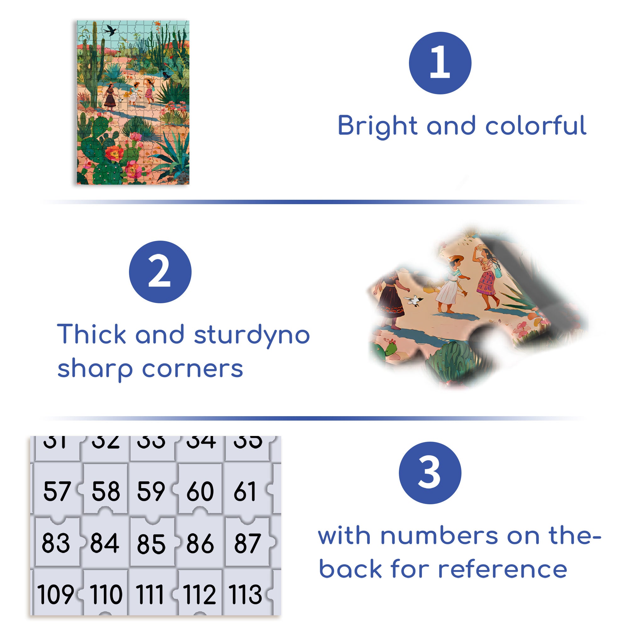 Desert Oasis 500pcs/1000pcs Jigsaw Puzzle, Scratch-Resistant, Interactive Family Game & Brain-Boosting DIY Decor, Perfect for Halloween, Christmas & New Year Gifts, Family Puzzle Game