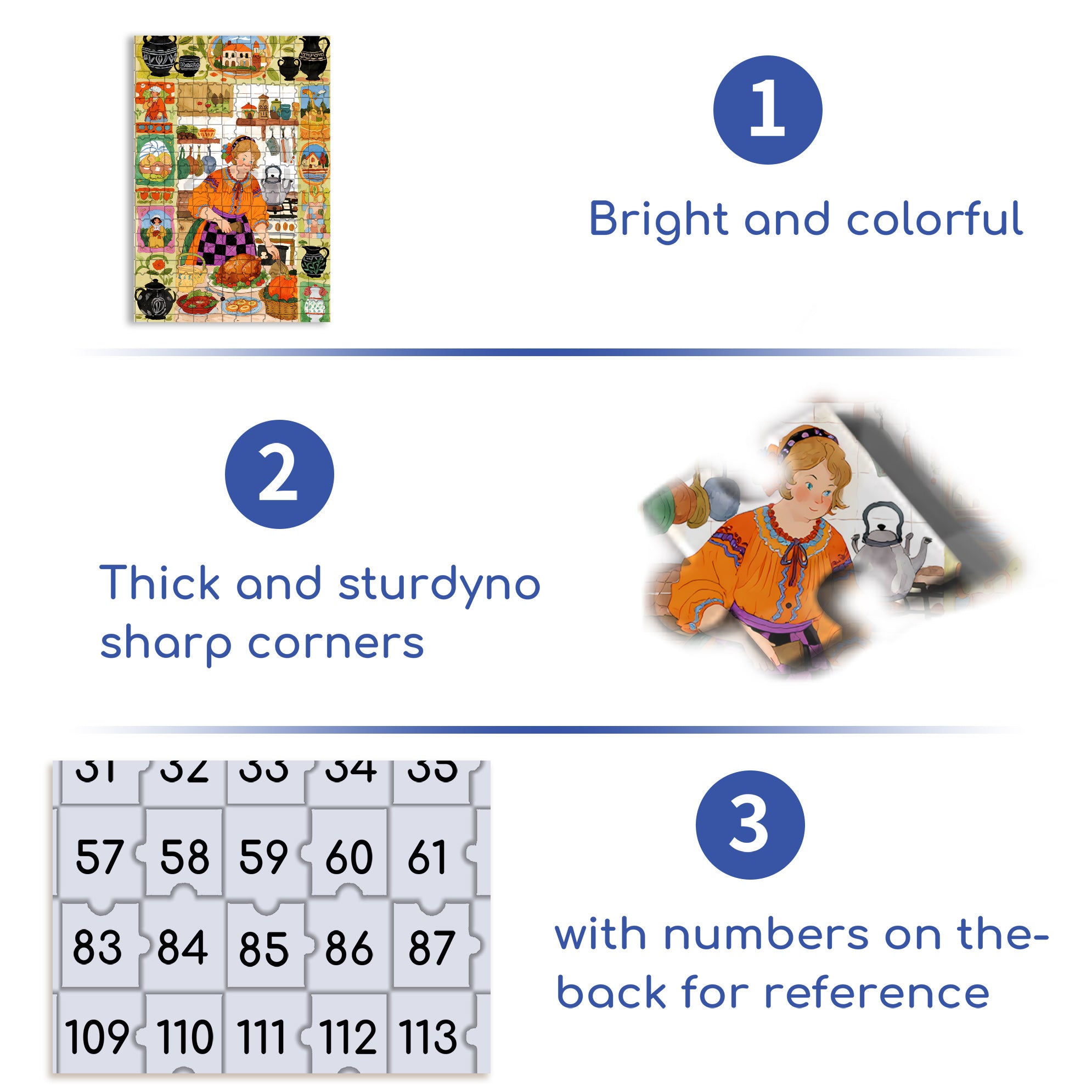 Today's Roast Chicken 500pcs/1000pcs Jigsaw Puzzle, Scratch-Resistant, Interactive Family Game & Brain-Boosting DIY Decor, Perfect for Halloween, Christmas & New Year Gifts, Family Puzzle Game