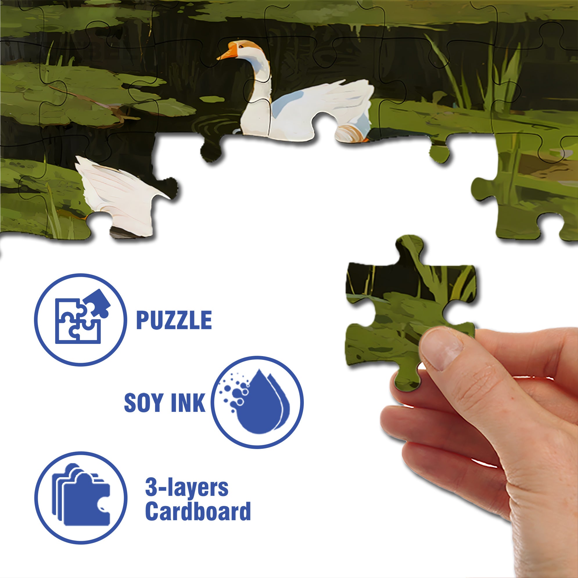 Afternoon Time 500pcs/1000pcs Jigsaw Puzzle, Scratch-Resistant, Interactive Family Game & Brain-Boosting DIY Decor, Perfect for Halloween, Christmas & New Year Gifts, Family Puzzle Game