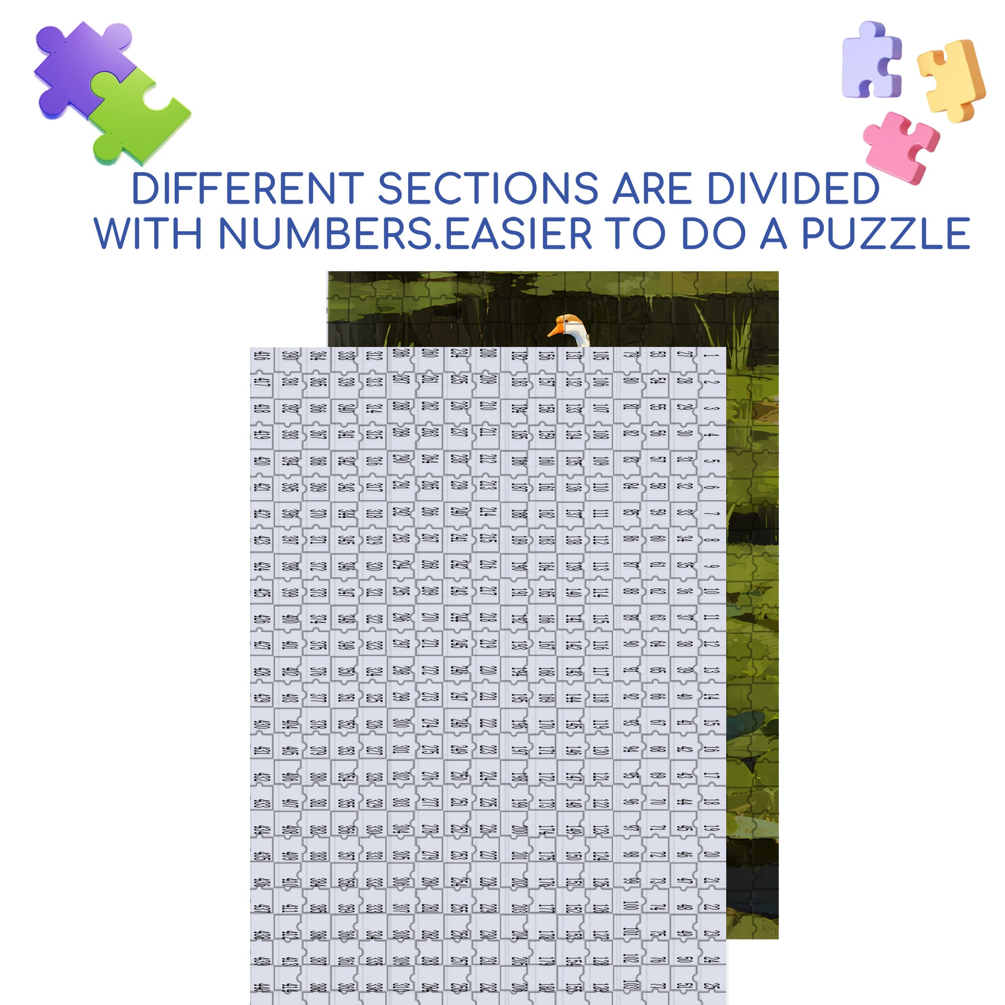 Afternoon Time 500pcs/1000pcs Jigsaw Puzzle, Scratch-Resistant, Interactive Family Game & Brain-Boosting DIY Decor, Perfect for Halloween, Christmas & New Year Gifts, Family Puzzle Game