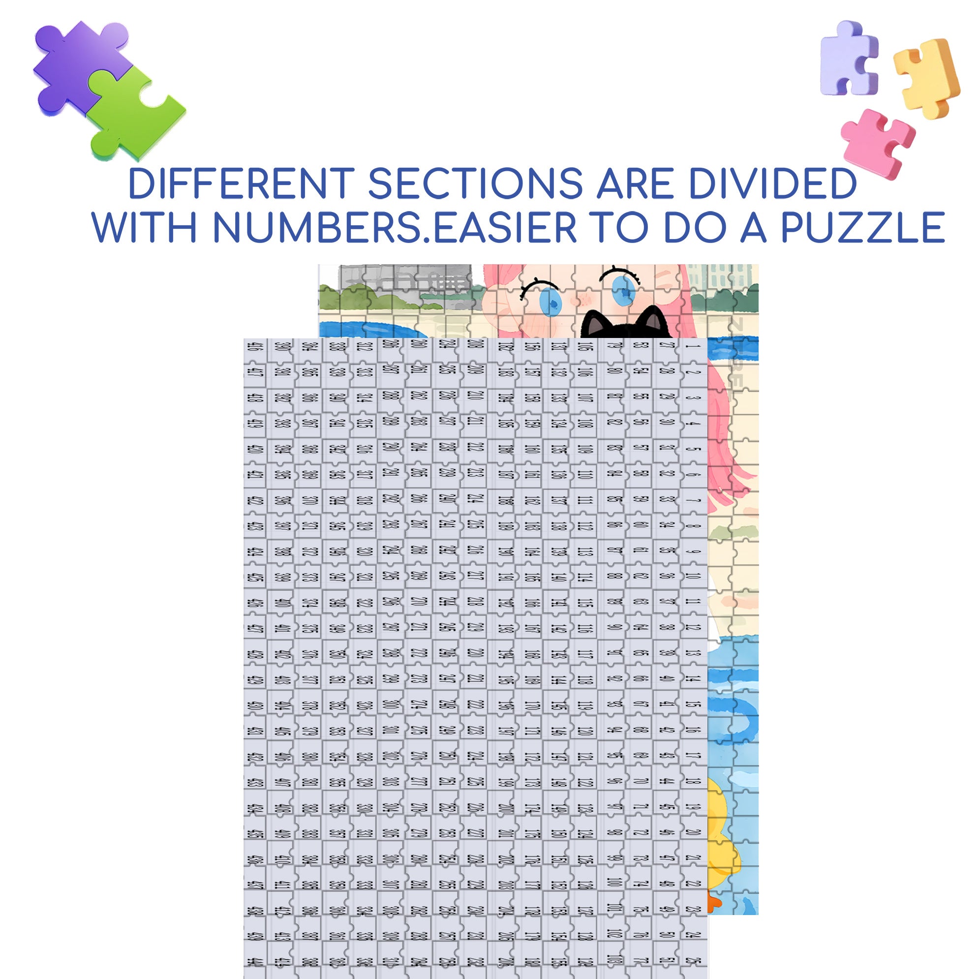 Beach Photo 500pcs/1000pcs Jigsaw Puzzle, Scratch-Resistant, Interactive Family Game & Brain-Boosting DIY Decor, Perfect for Halloween, Christmas & New Year Gifts, Family Puzzle Game