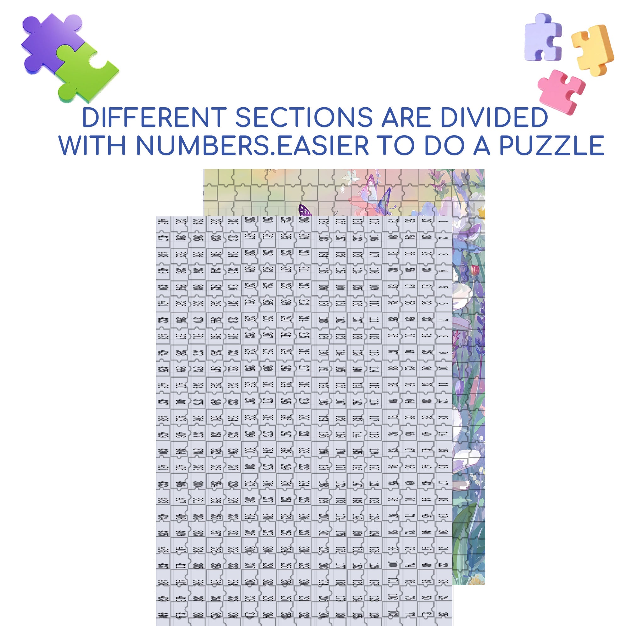 Breeze 500pcs/1000pcs Jigsaw Puzzle, Scratch-Resistant, Interactive Family Game & Brain-Boosting DIY Decor, Perfect for Halloween, Christmas & New Year Gifts, Family Puzzle Game