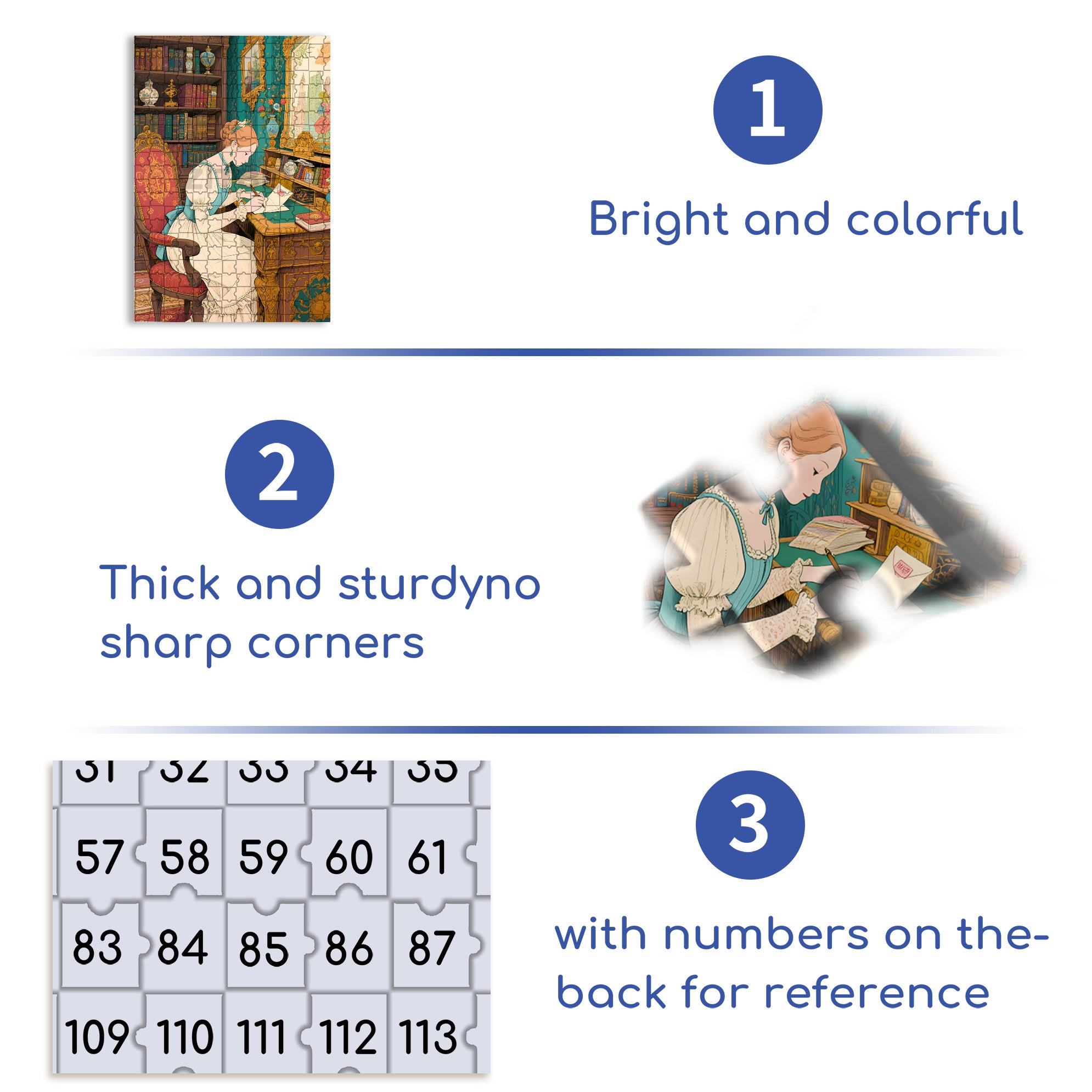 Concentrated 500pcs/1000pcs Jigsaw Puzzle, Scratch-Resistant, Interactive Family Game & Brain-Boosting DIY Decor, Perfect for Halloween, Christmas & New Year Gifts, Family Puzzle Game