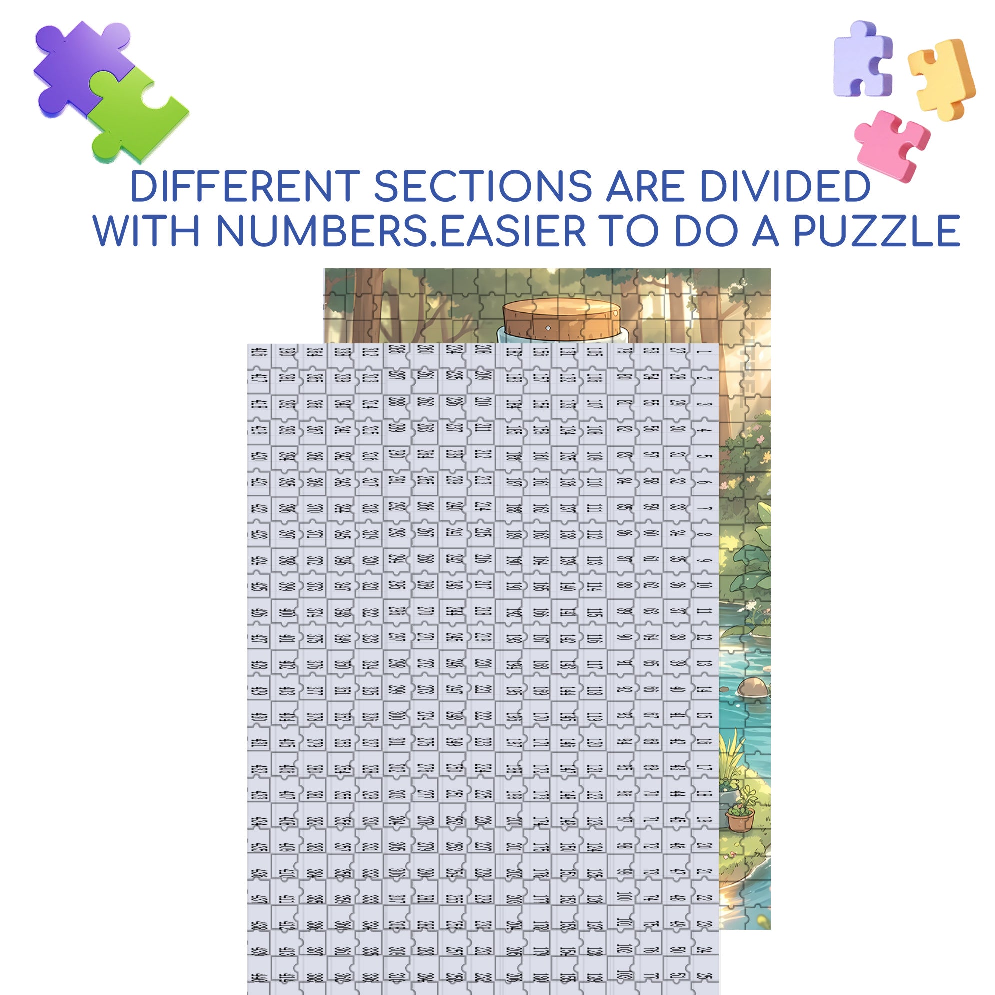 Glass Bottle Rhapsody 500pcs/1000pcs Jigsaw Puzzle, Scratch-Resistant, Interactive Family Game & Brain-Boosting DIY Decor, Perfect for Halloween, Christmas & New Year Gifts, Family Puzzle Game