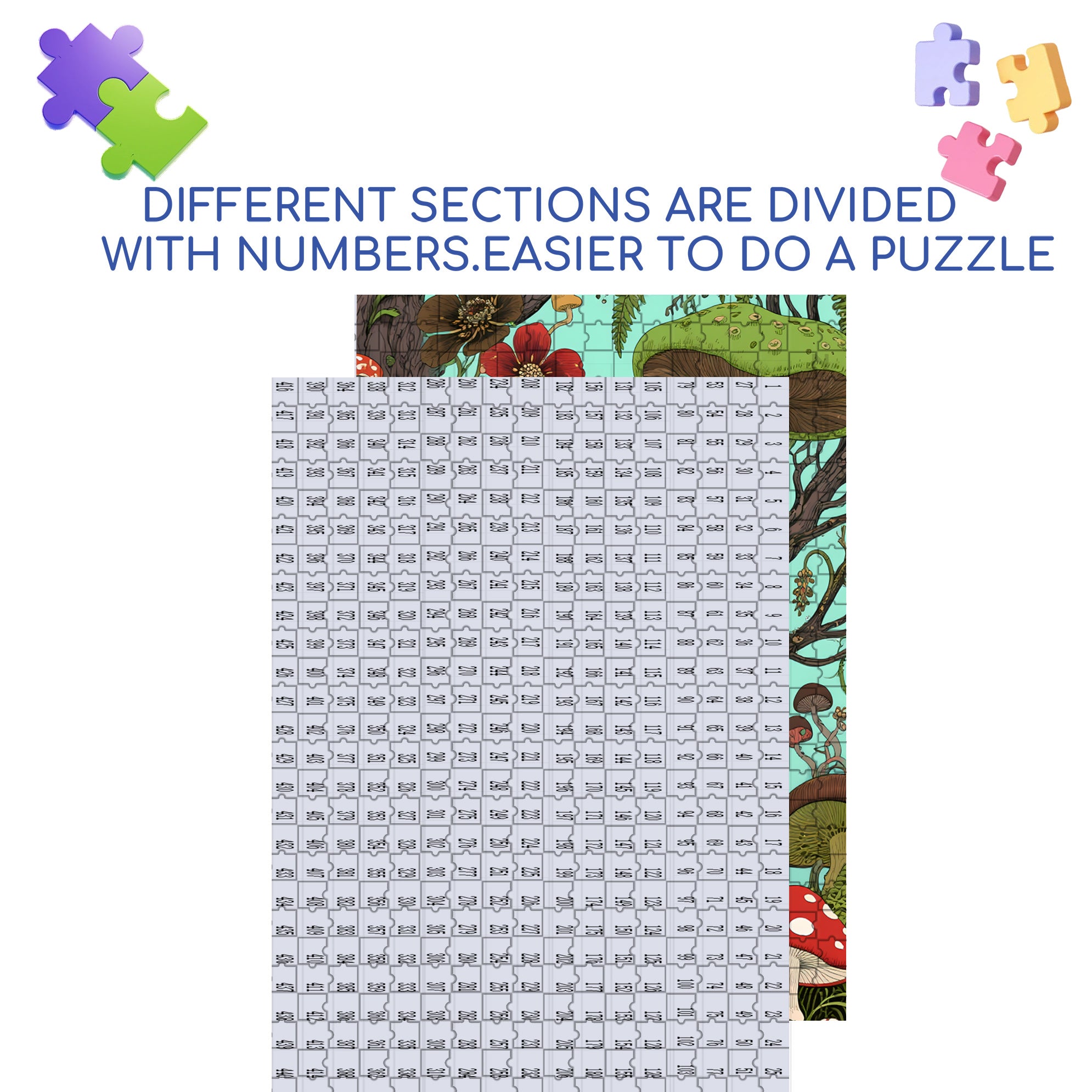 Peacock 500pcs/1000pcs Jigsaw Puzzle, Scratch-Resistant, Interactive Family Game & Brain-Boosting DIY Decor, Perfect for Halloween, Christmas & New Year Gifts, Family Puzzle Game