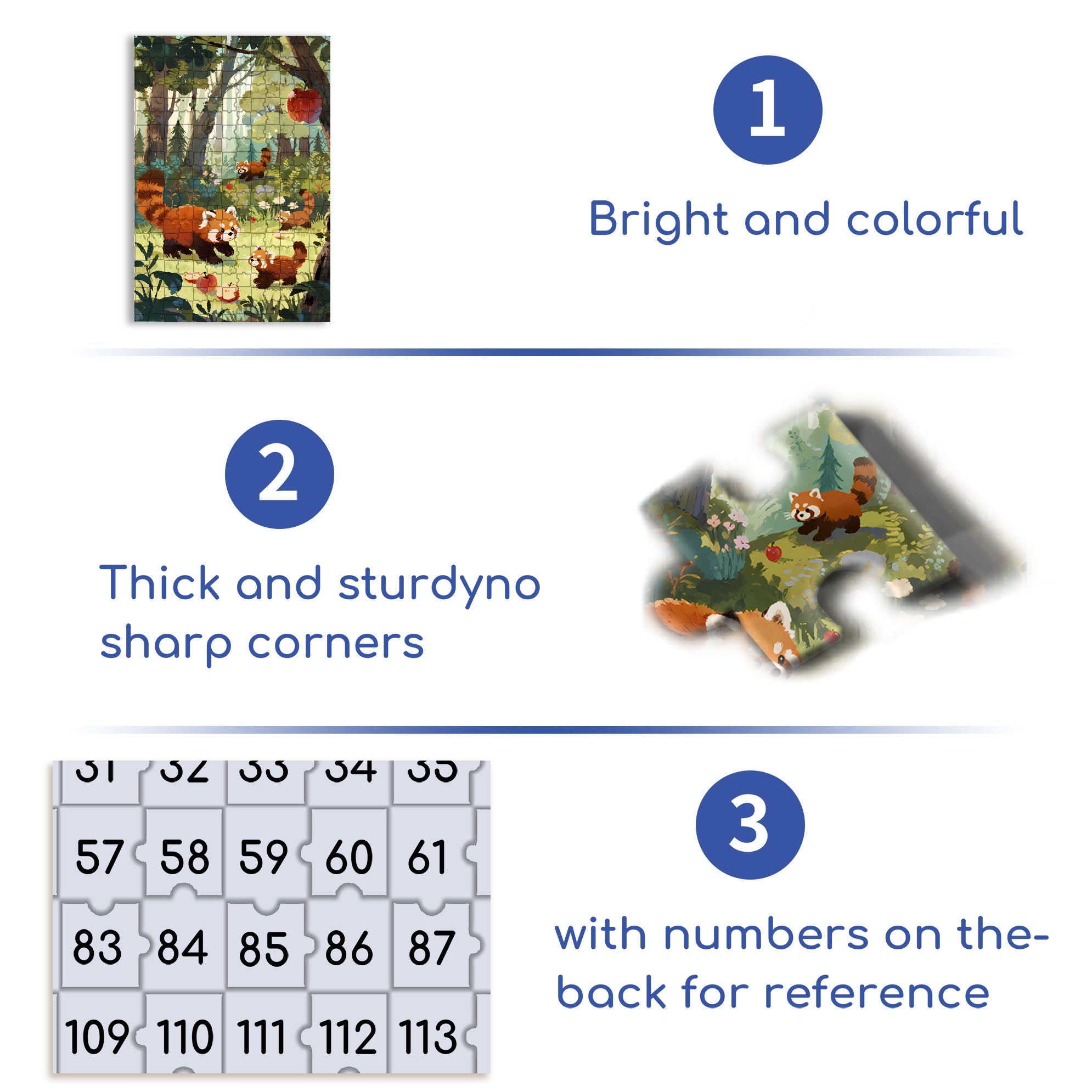 Raccoon 500pcs/1000pcs Jigsaw Puzzle, Scratch-Resistant, Interactive Family Game & Brain-Boosting DIY Decor, Perfect for Halloween, Christmas & New Year Gifts, Family Puzzle Game
