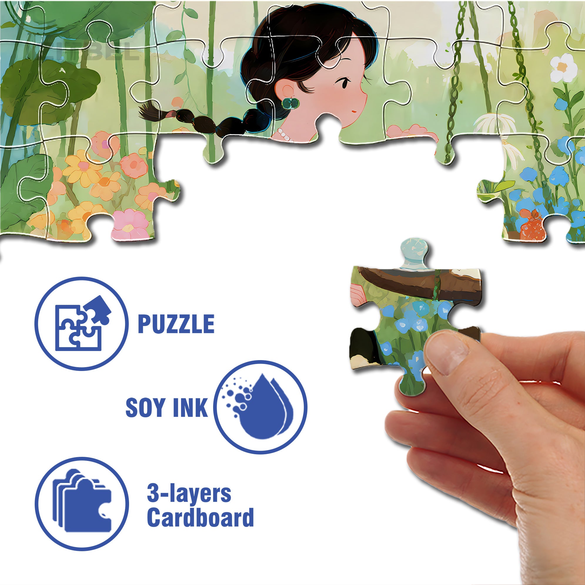 Teatime 500pcs/1000pcs Jigsaw Puzzle, Scratch-Resistant, Interactive Family Game & Brain-Boosting DIY Decor, Perfect for Halloween, Christmas & New Year Gifts, Family Puzzle Game