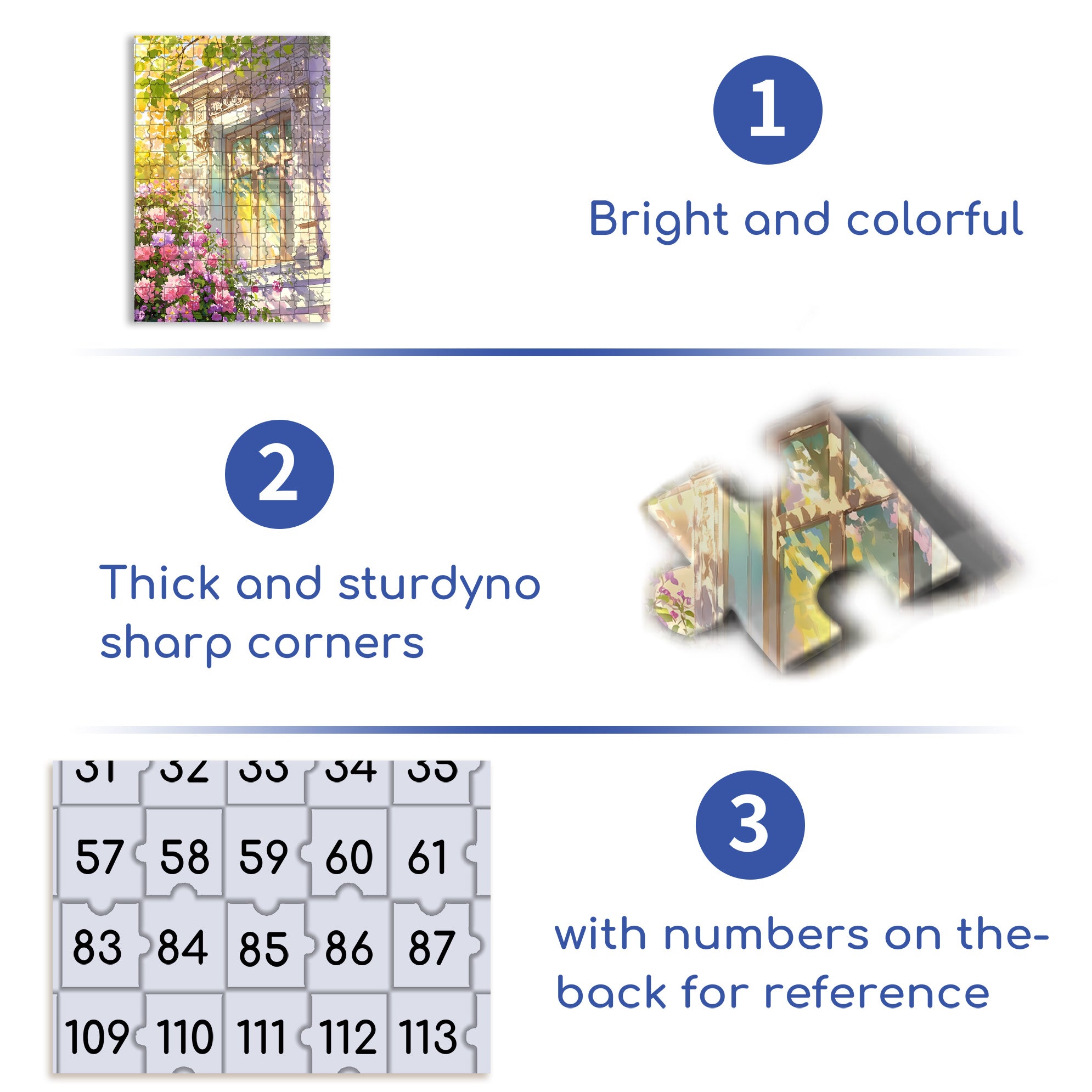Warm Sunshine 500pcs/1000pcs Jigsaw Puzzle, Scratch-Resistant, Interactive Family Game & Brain-Boosting DIY Decor, Perfect for Halloween, Christmas & New Year Gifts, Family Puzzle Game