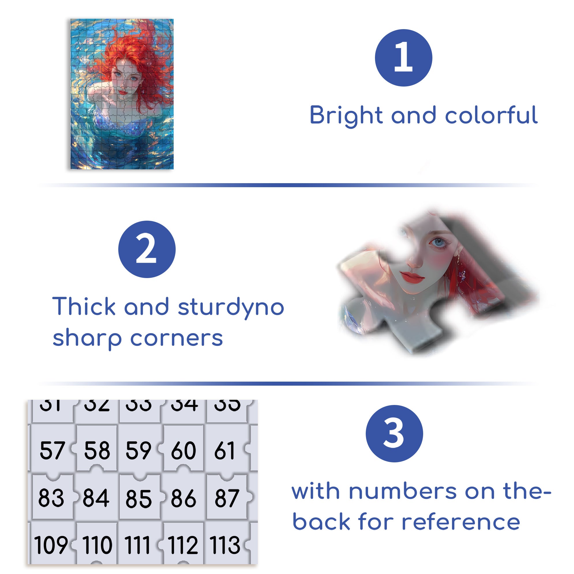 Water Beauty 500pcs/1000pcs Jigsaw Puzzle, Scratch-Resistant, Interactive Family Game & Brain-Boosting DIY Decor, Perfect for Halloween, Christmas & New Year Gifts, Family Puzzle Game