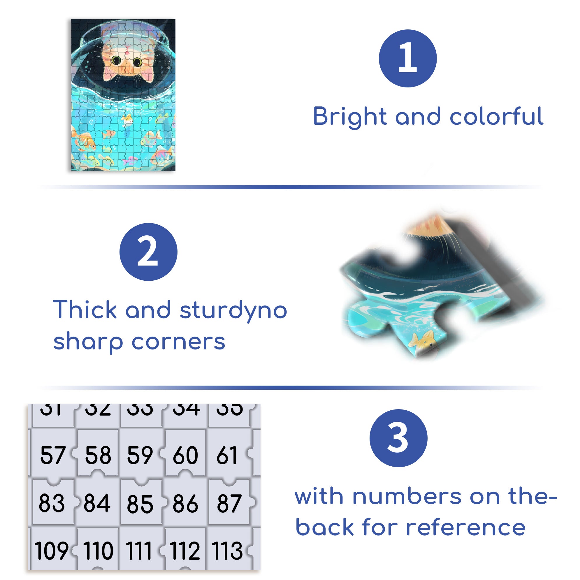What Are You Thinking About 500pcs/1000pcs Jigsaw Puzzle, Scratch-Resistant, Interactive Family Game & Brain-Boosting DIY Decor, Perfect for Halloween, Christmas & New Year Gifts, Family Puzzle Game