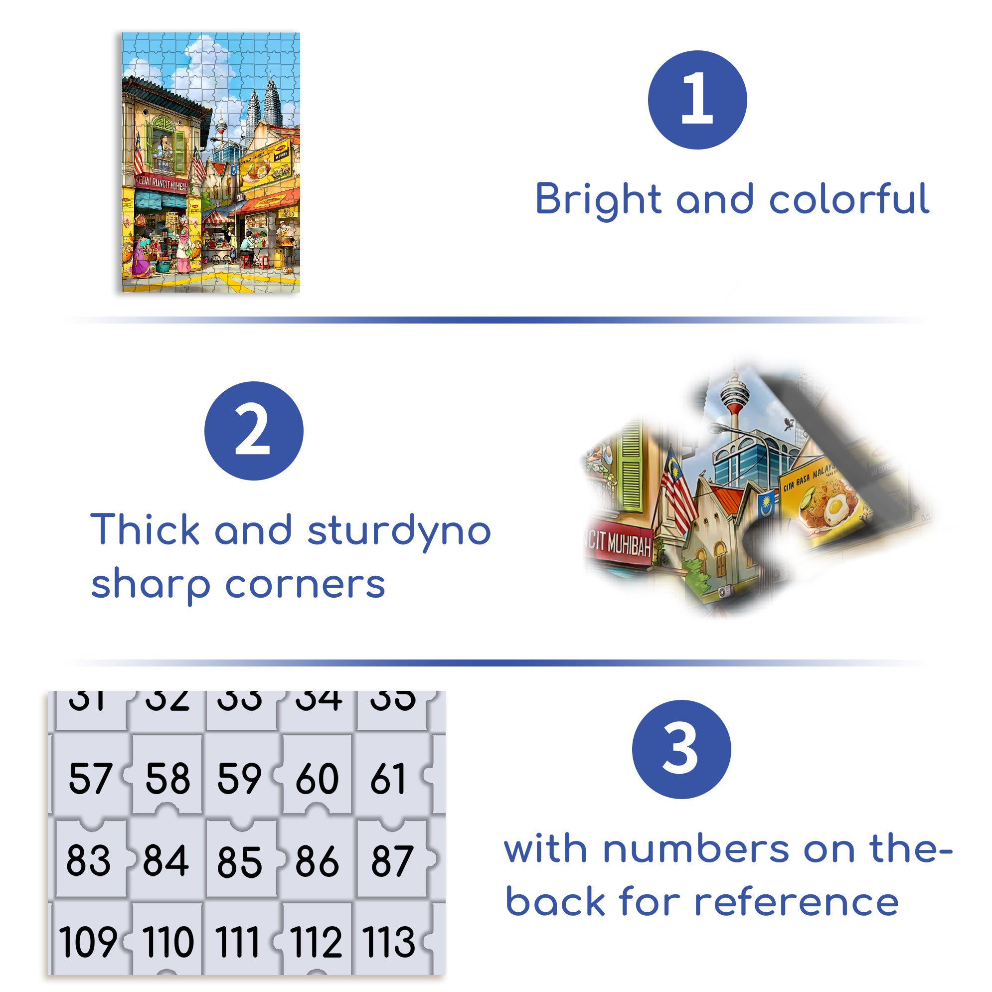 Come And Have A Look 500pcs/1000pcs Jigsaw Puzzle, Scratch-Resistant, Interactive Family Game & Brain-Boosting DIY Decor, Perfect for Halloween, Christmas & New Year Gifts, Family Puzzle Game