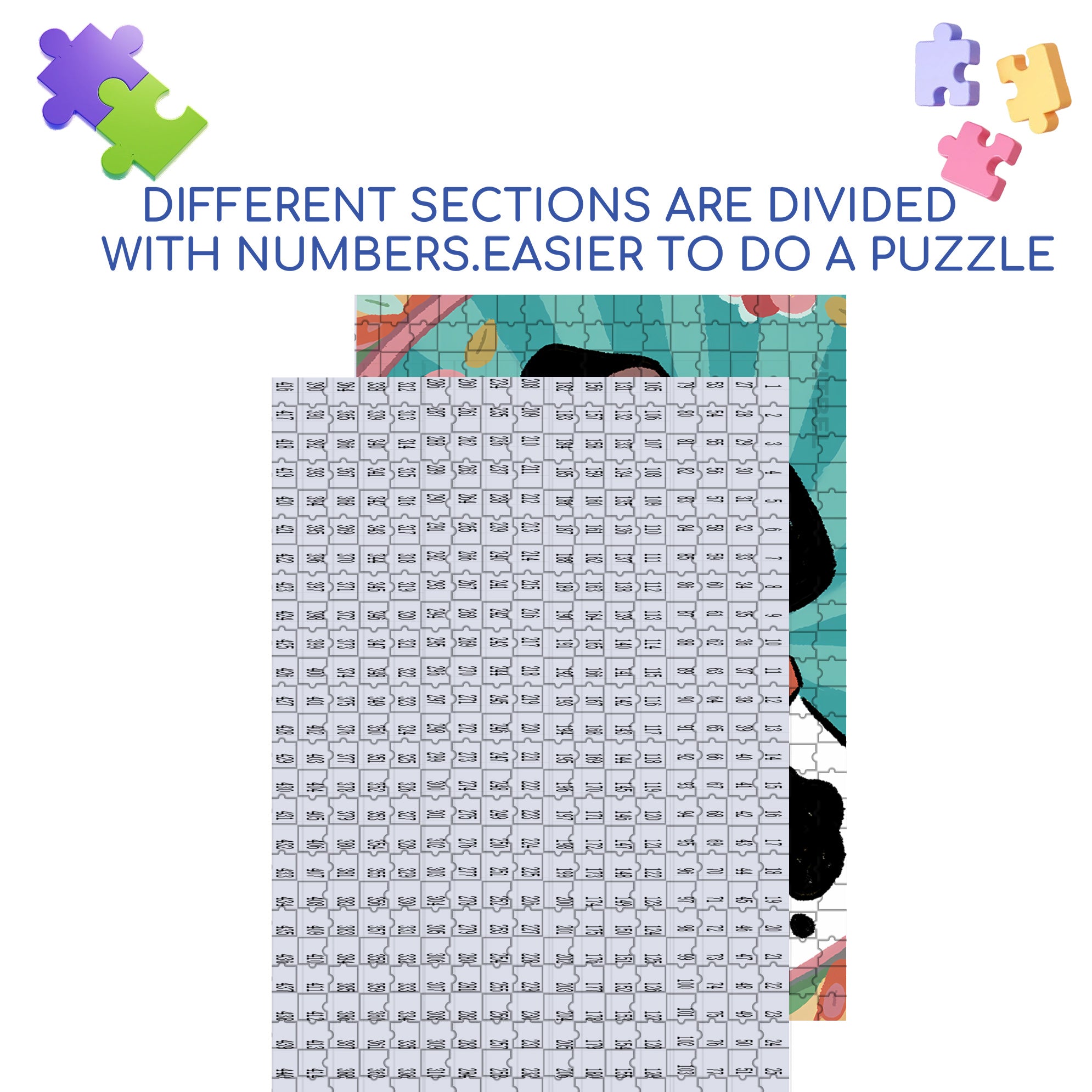 Dalmatian 500pcs/1000pcs Jigsaw Puzzle, Scratch-Resistant, Interactive Family Game & Brain-Boosting DIY Decor, Perfect for Halloween, Christmas & New Year Gifts, Family Puzzle Game