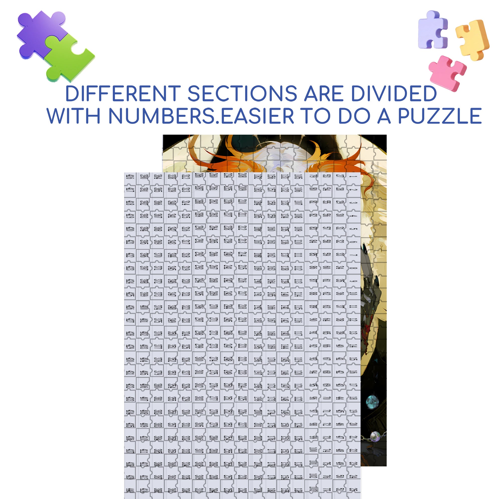 Dark Queen 500pcs/1000pcs Jigsaw Puzzle, Scratch-Resistant, Interactive Family Game & Brain-Boosting DIY Decor, Perfect for Halloween, Christmas & New Year Gifts, Family Puzzle Game