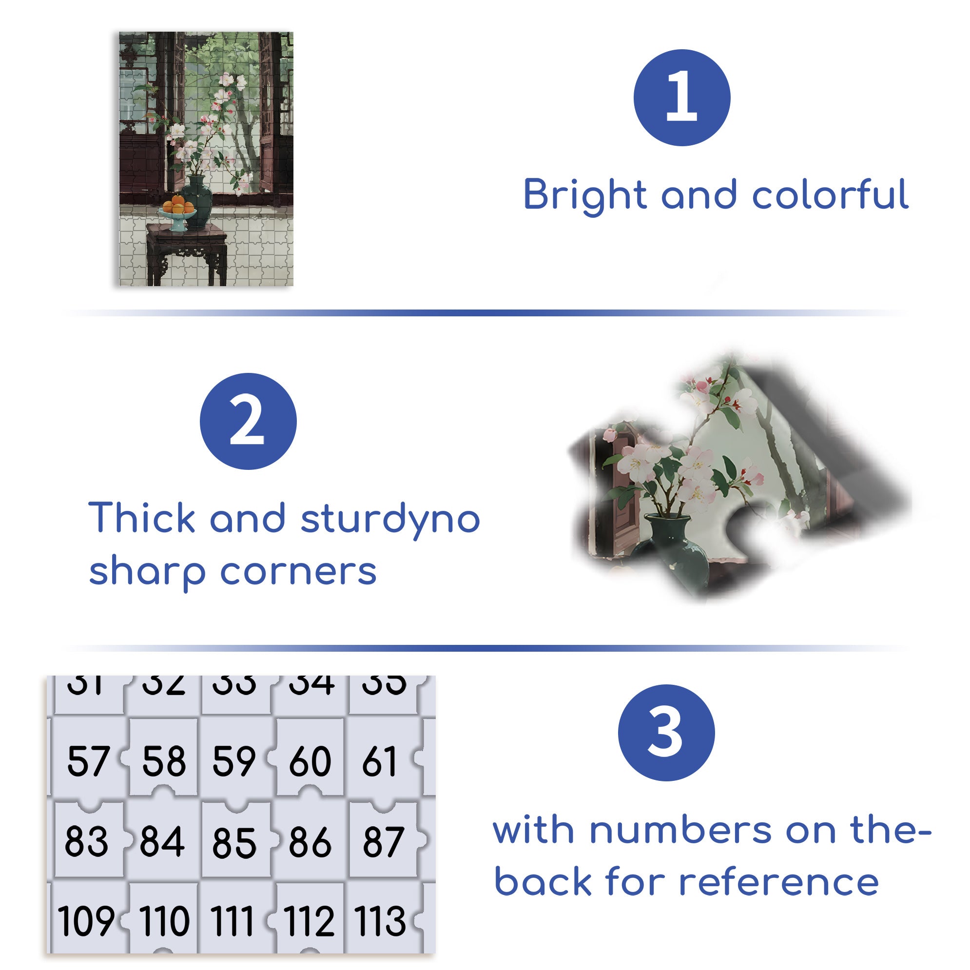 Elegant 500pcs/1000pcs Jigsaw Puzzle, Scratch-Resistant, Interactive Family Game & Brain-Boosting DIY Decor, Perfect for Halloween, Christmas & New Year Gifts, Family Puzzle Game