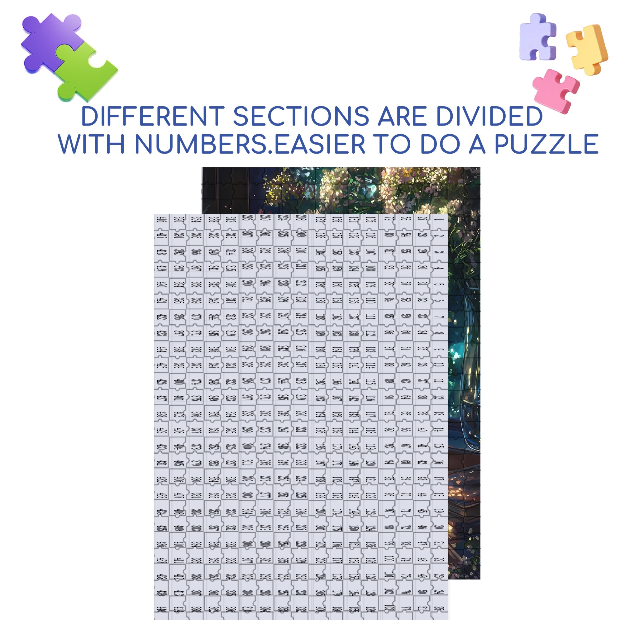 Glass Bottle 500pcs/1000pcs Jigsaw Puzzle, Scratch-Resistant, Interactive Family Game & Brain-Boosting DIY Decor, Perfect for Halloween, Christmas & New Year Gifts, Family Puzzle Game