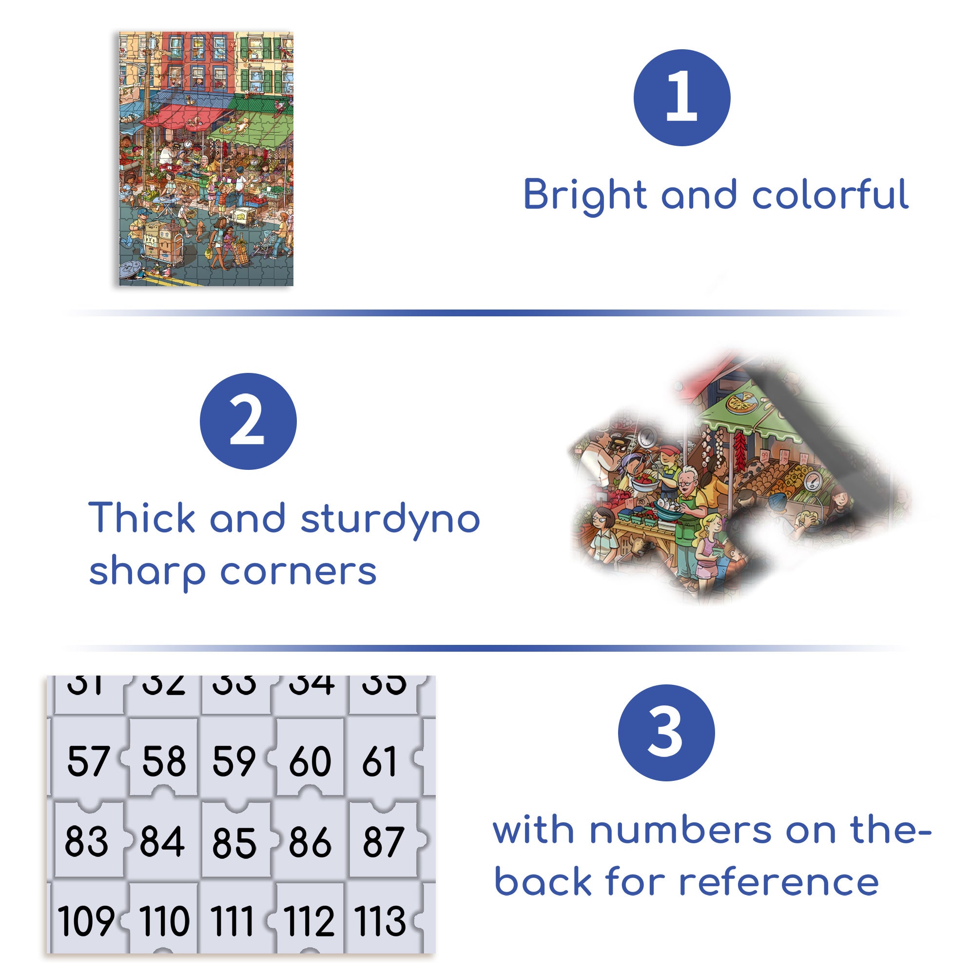 Lively 500pcs/1000pcs Jigsaw Puzzle, Scratch-Resistant, Interactive Family Game & Brain-Boosting DIY Decor, Perfect for Halloween, Christmas & New Year Gifts, Family Puzzle Game