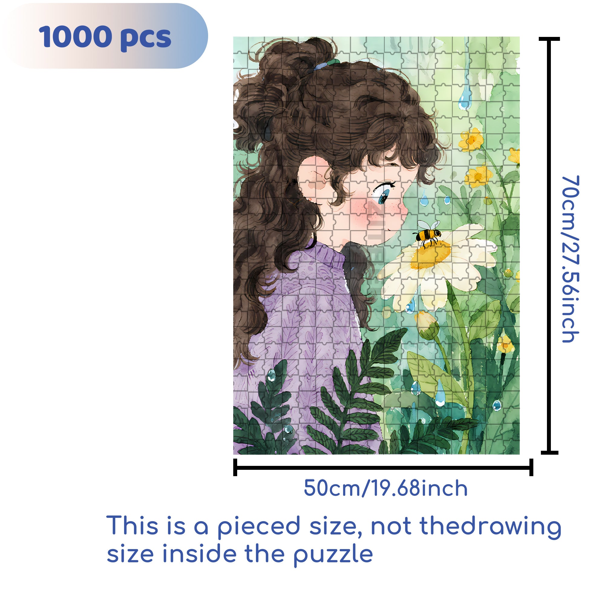 Observe Carefully 500pcs/1000pcs Jigsaw Puzzle, Scratch-Resistant, Interactive Family Game & Brain-Boosting DIY Decor, Perfect for Halloween, Christmas & New Year Gifts, Family Puzzle Game