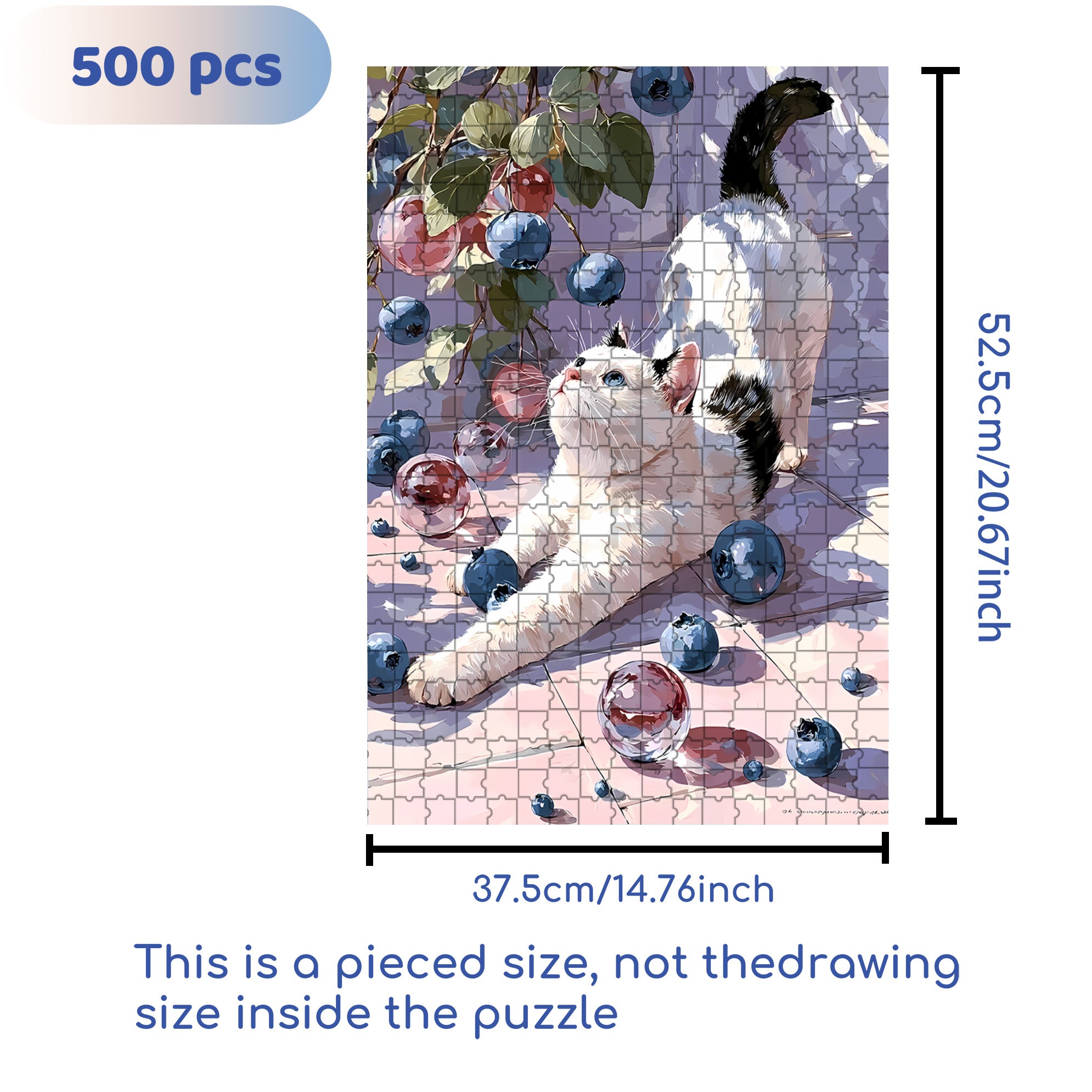Stretch 500pcs/1000pcs Jigsaw Puzzle, Scratch-Resistant, Interactive Family Game & Brain-Boosting DIY Decor, Perfect for Halloween, Christmas & New Year Gifts, Family Puzzle Game