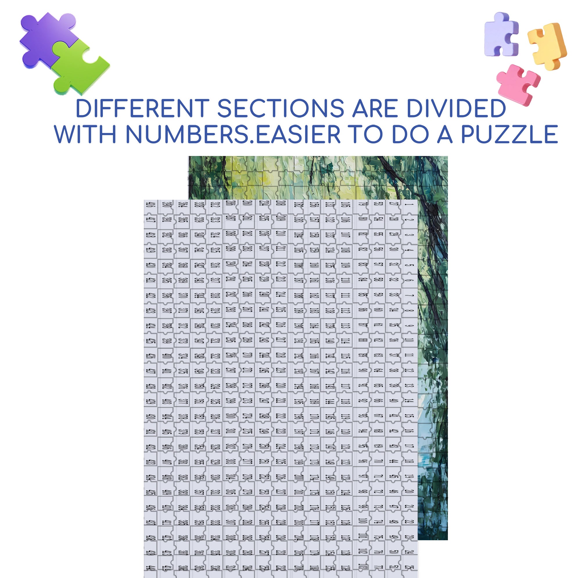 Swan Drawn 500pcs/1000pcs Jigsaw Puzzle, Scratch-Resistant, Interactive Family Game & Brain-Boosting DIY Decor, Perfect for Halloween, Christmas & New Year Gifts, Family Puzzle Game