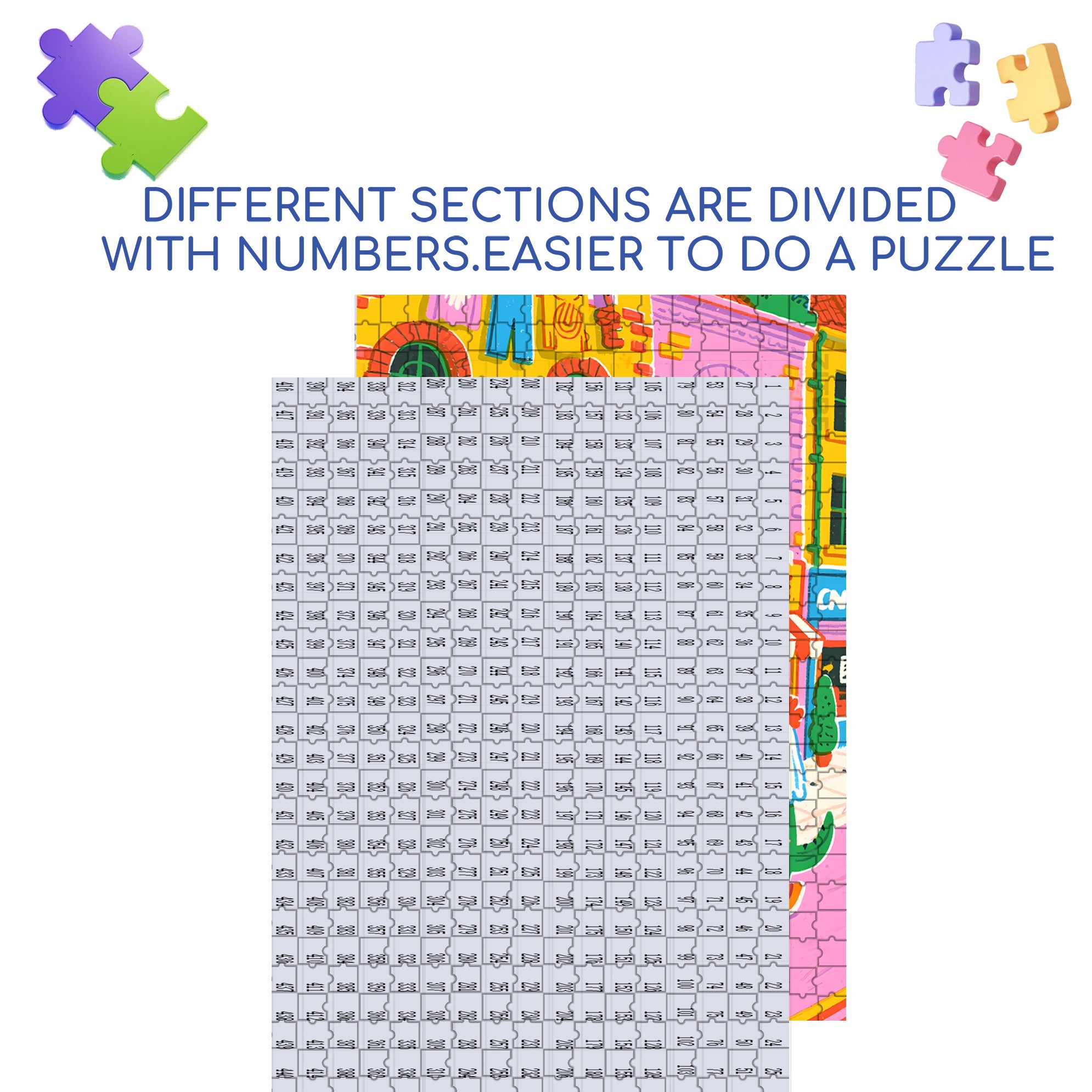 Alligator And Chicken 500pcs/1000pcs Jigsaw Puzzle, Scratch-Resistant, Interactive Family Game & Brain-Boosting DIY Decor, Perfect for Halloween, Christmas & New Year Gifts, Family Puzzle Game