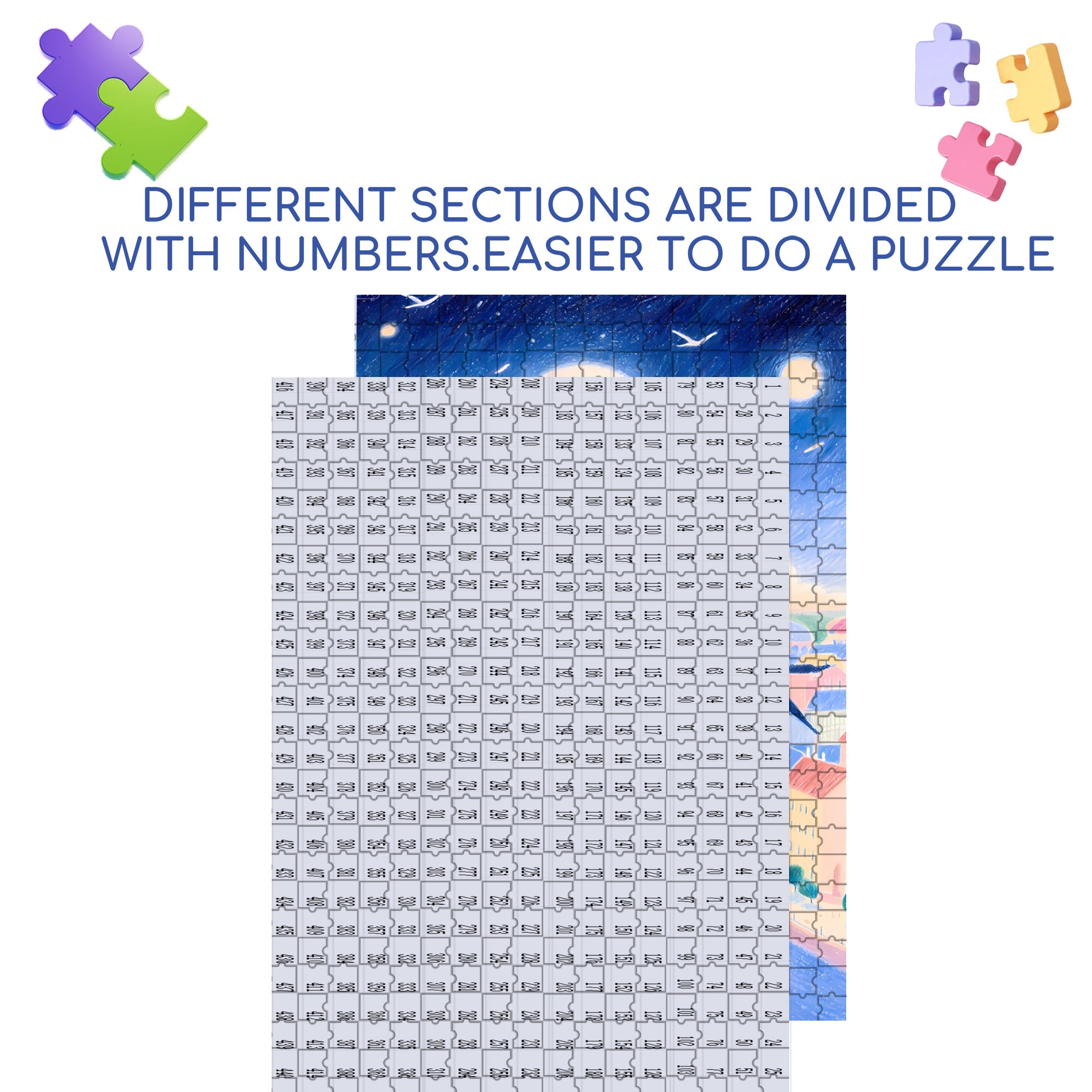Budapest 500pcs/1000pcs Jigsaw Puzzle, Scratch-Resistant, Interactive Family Game & Brain-Boosting DIY Decor, Perfect for Halloween, Christmas & New Year Gifts, Family Puzzle Game
